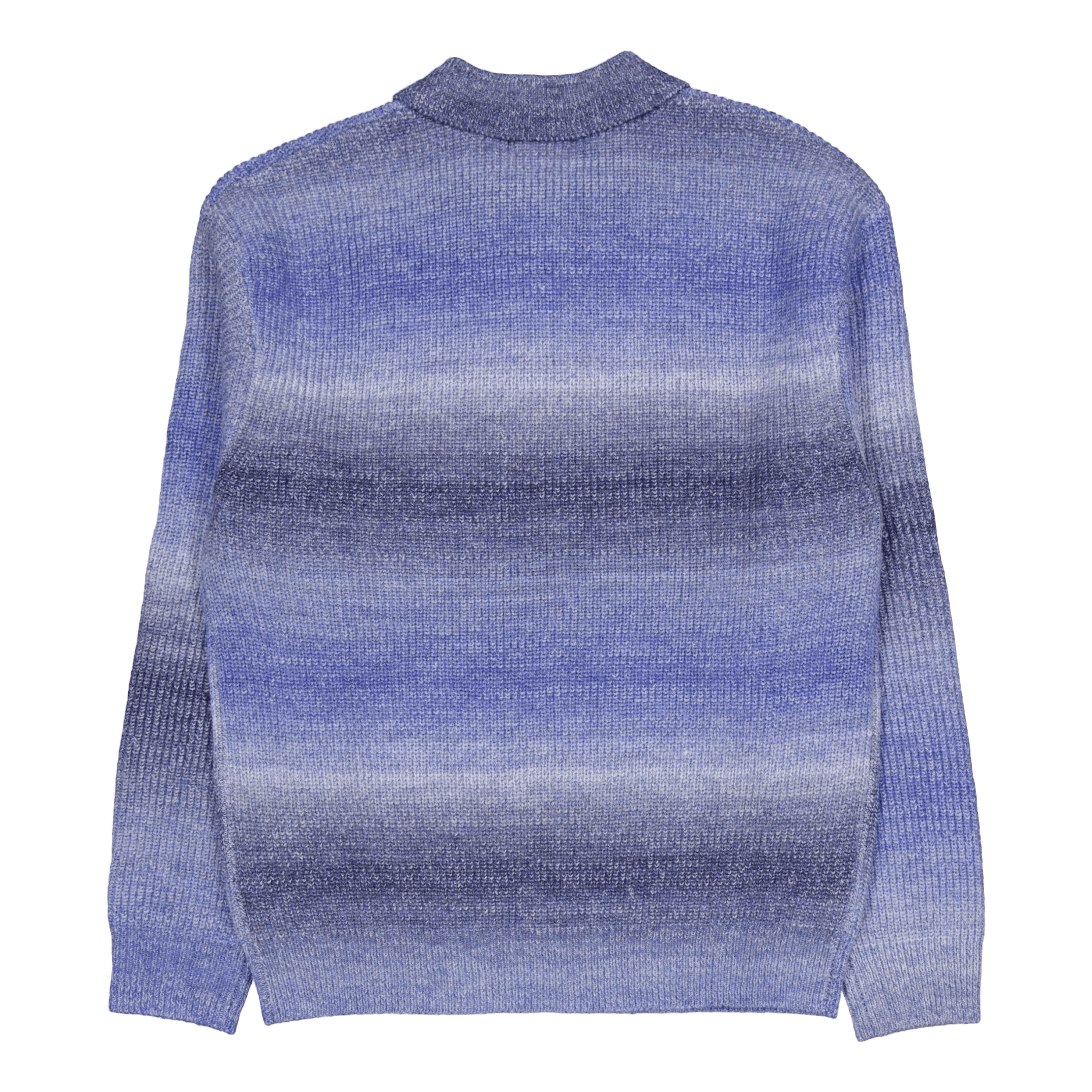 Butter Goods Beams 1/4 Zip Knit Polo Blue
