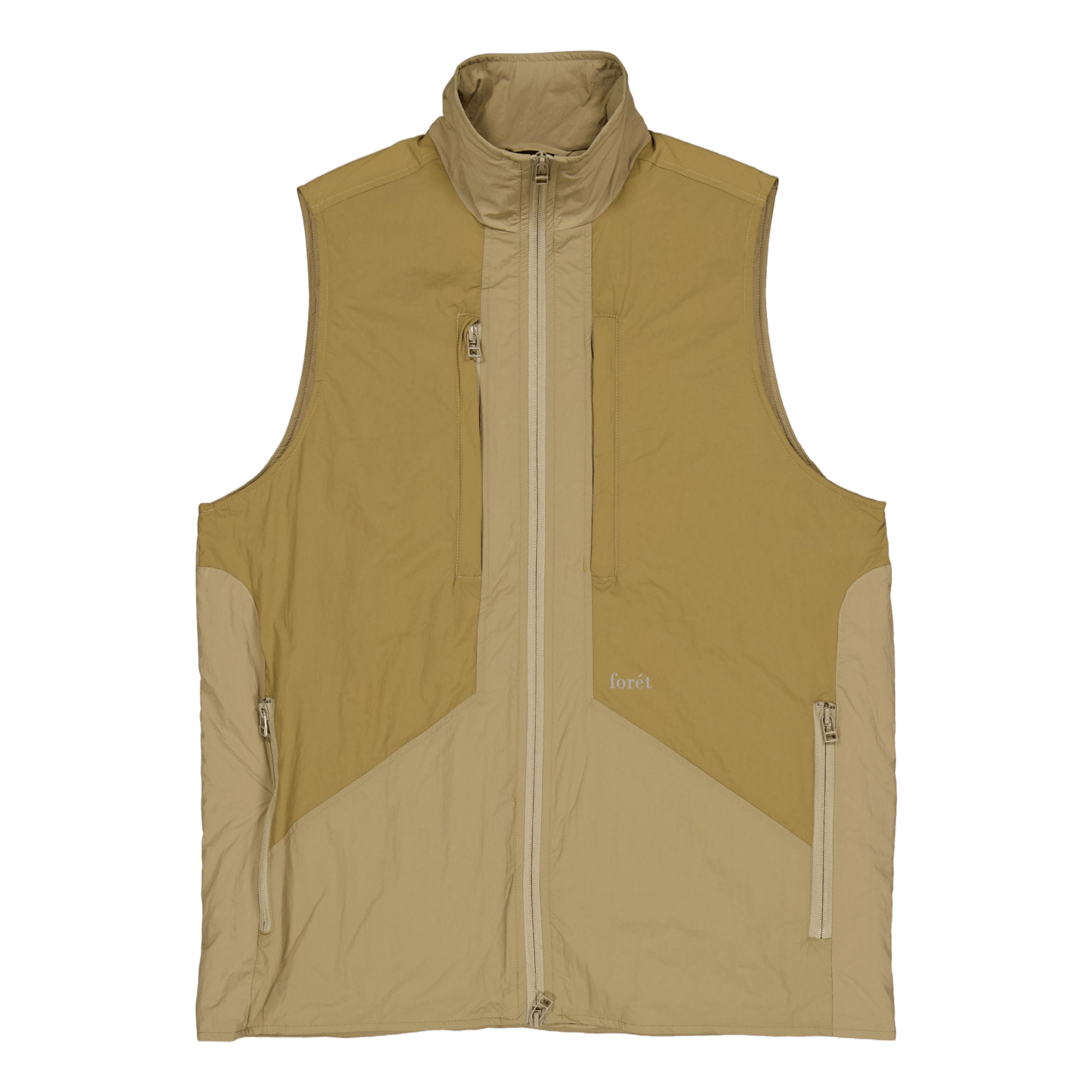 Forét Myst Liner Zip Vest Army/dusty Olive
