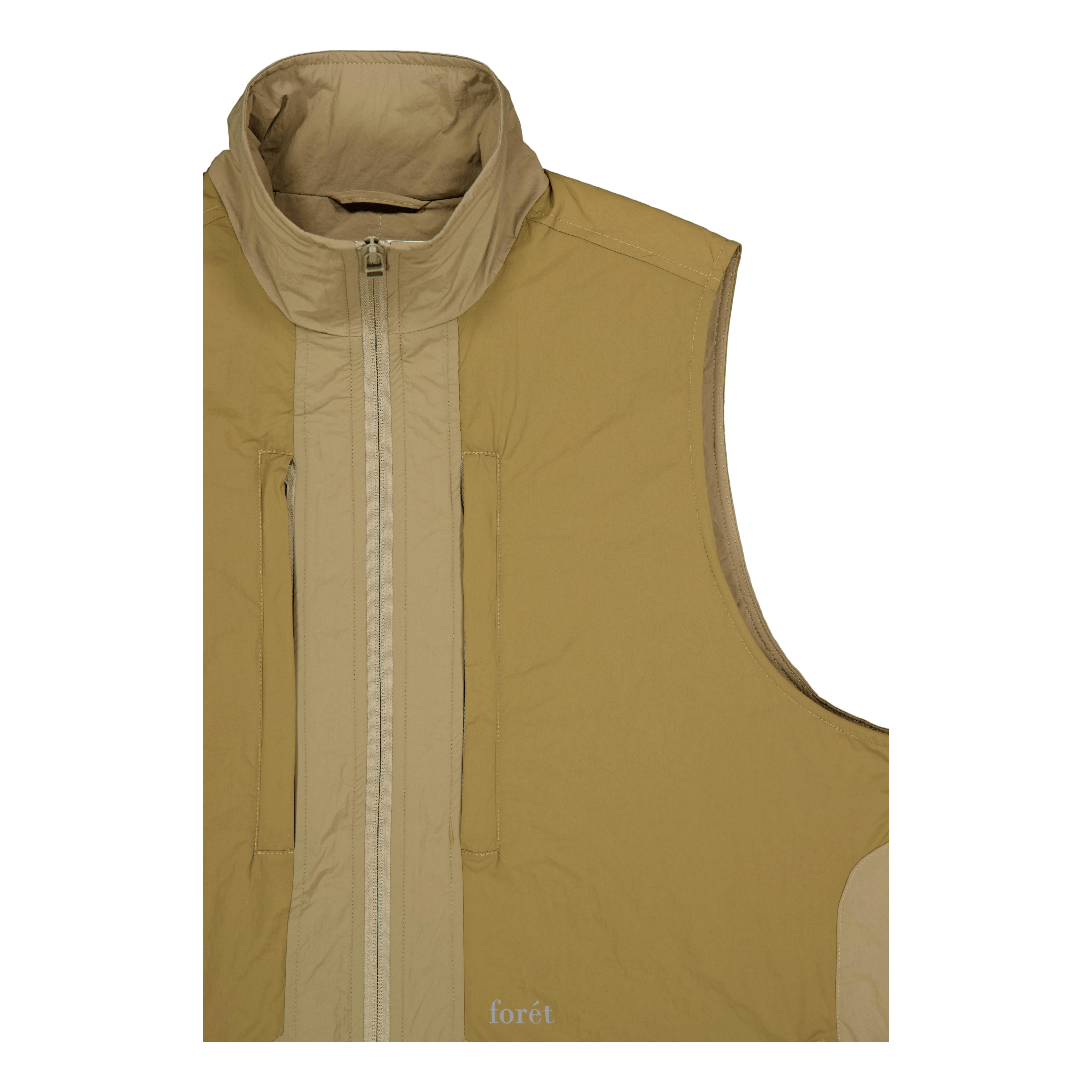 Forét Myst Liner Zip Vest Army/dusty Olive