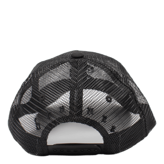 Bronze B Mesh Hat Black