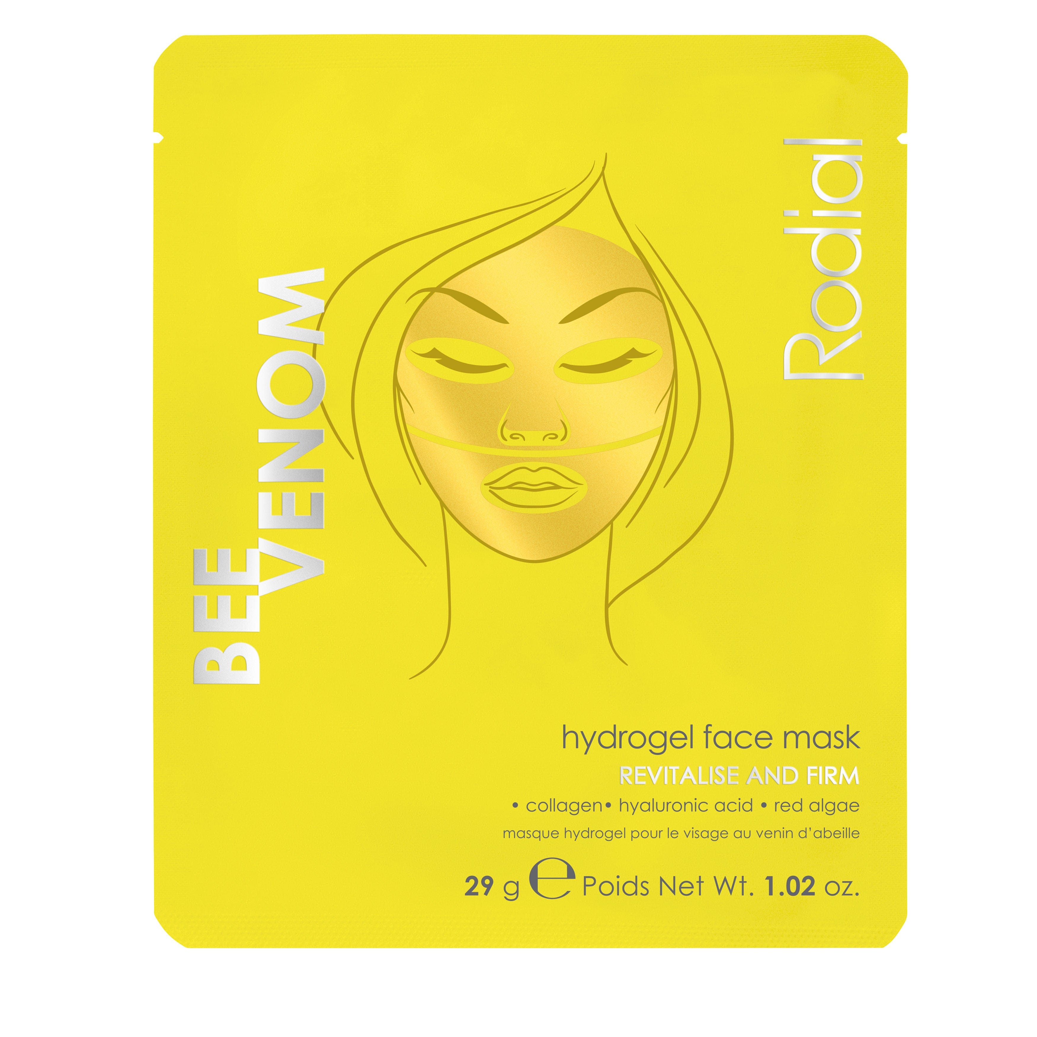 Rodial Bee Venom Hydrogel Facial Mask Box Of 4