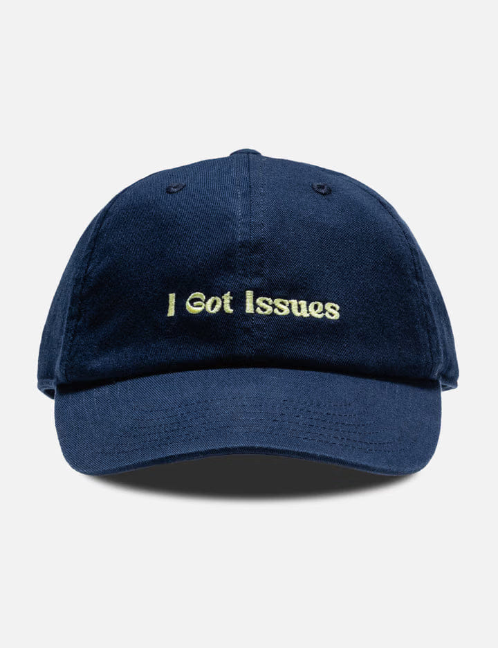 Markgong Navy Letter Embroidered Baseball Cap