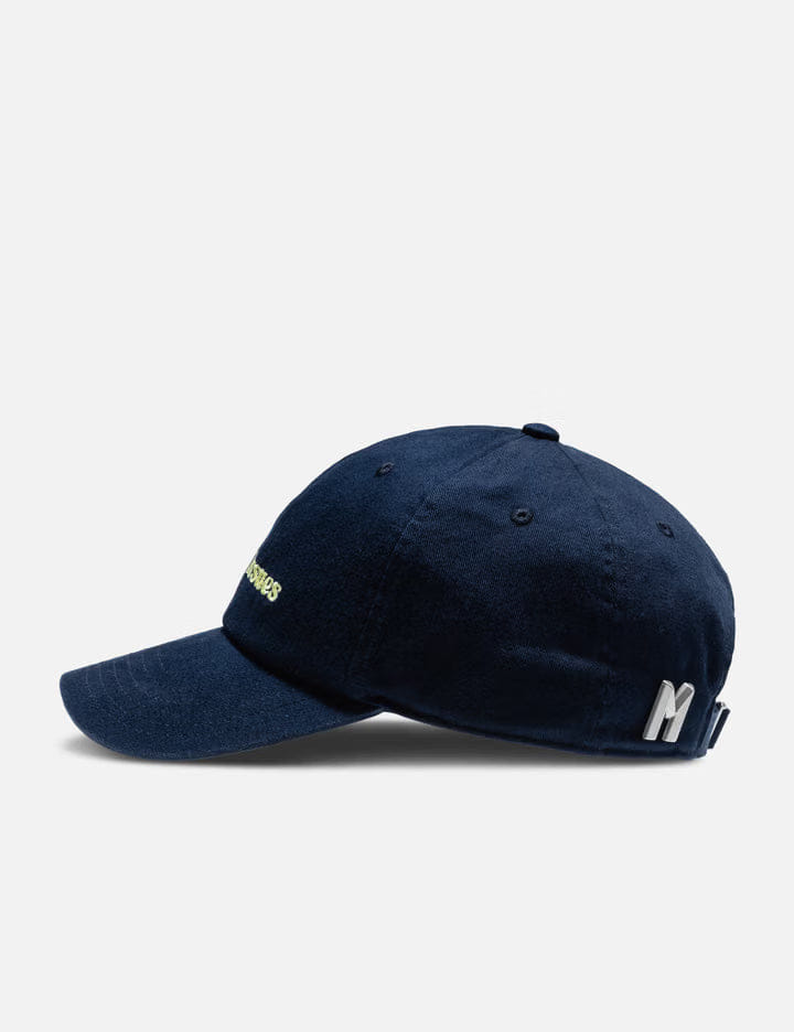 Markgong Navy Letter Embroidered Baseball Cap