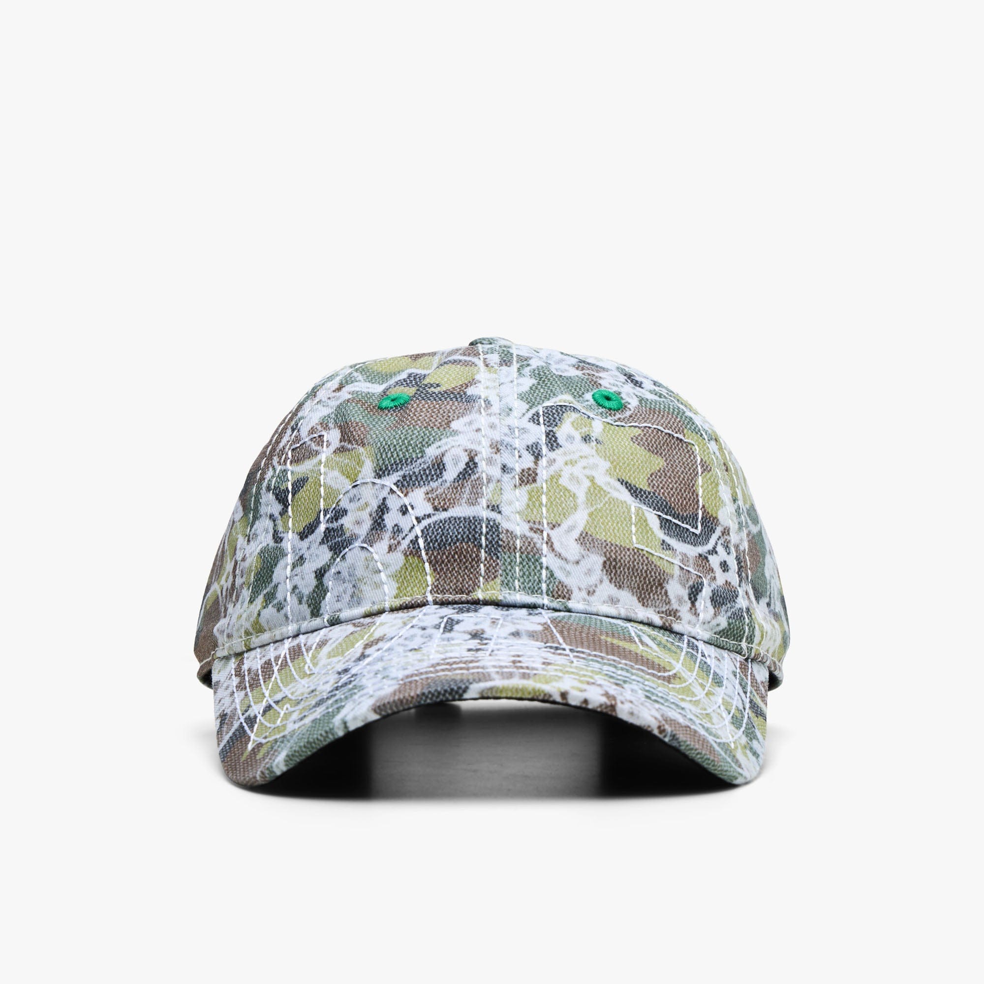 B.eautiful Vapor 6 Panel Hat Lace Camo / White