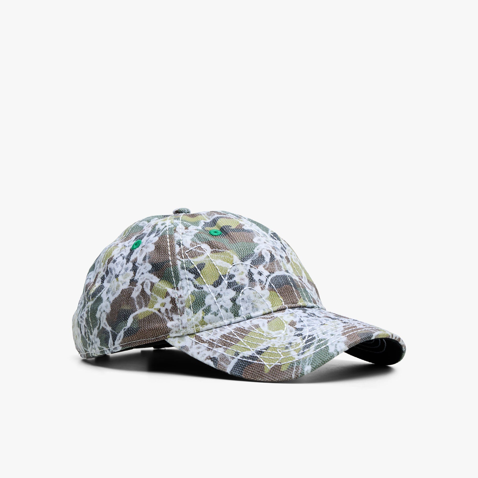 B.eautiful Vapor 6 Panel Hat Lace Camo / White
