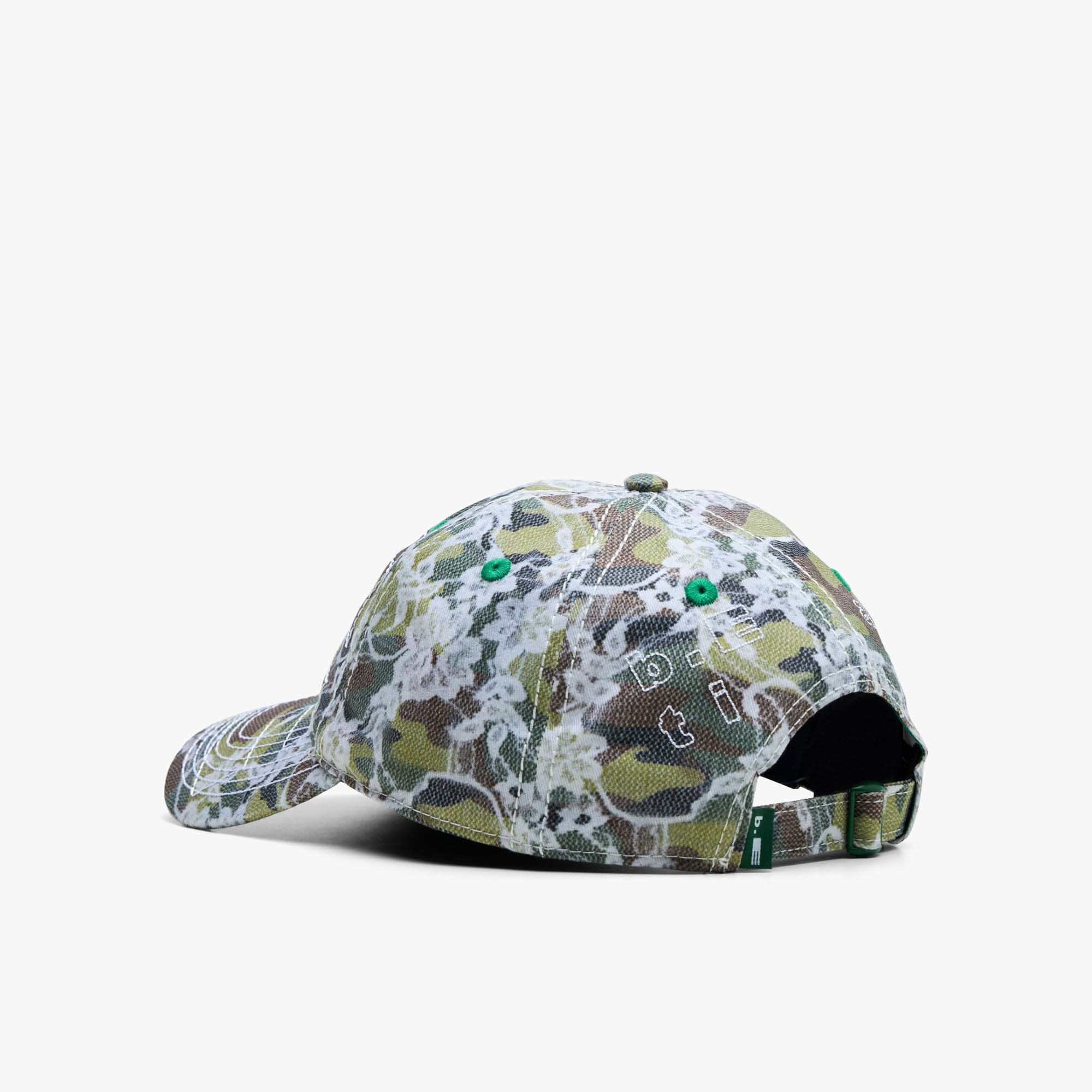 B.eautiful Vapor 6 Panel Hat Lace Camo / White