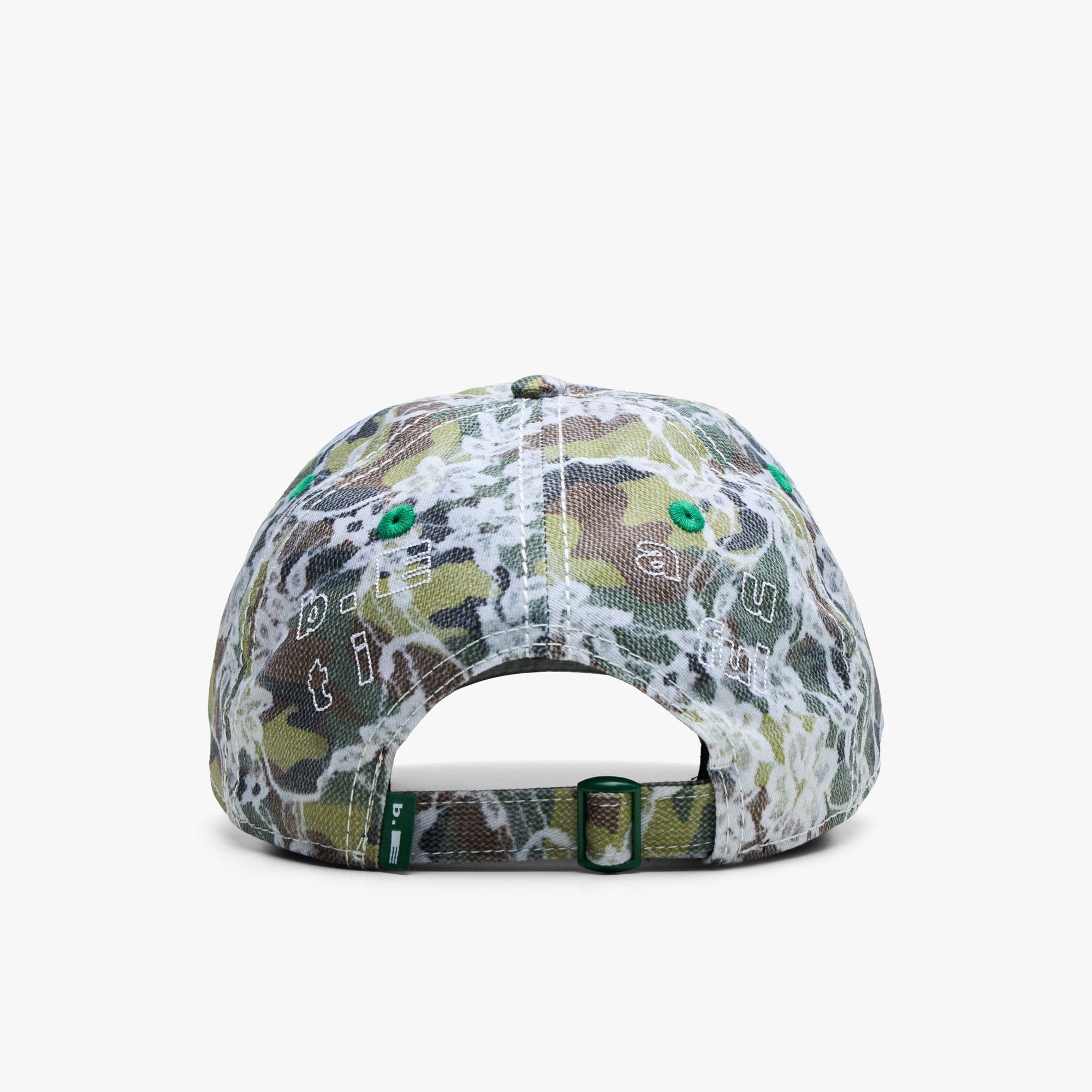 B.eautiful Vapor 6 Panel Hat Lace Camo / White