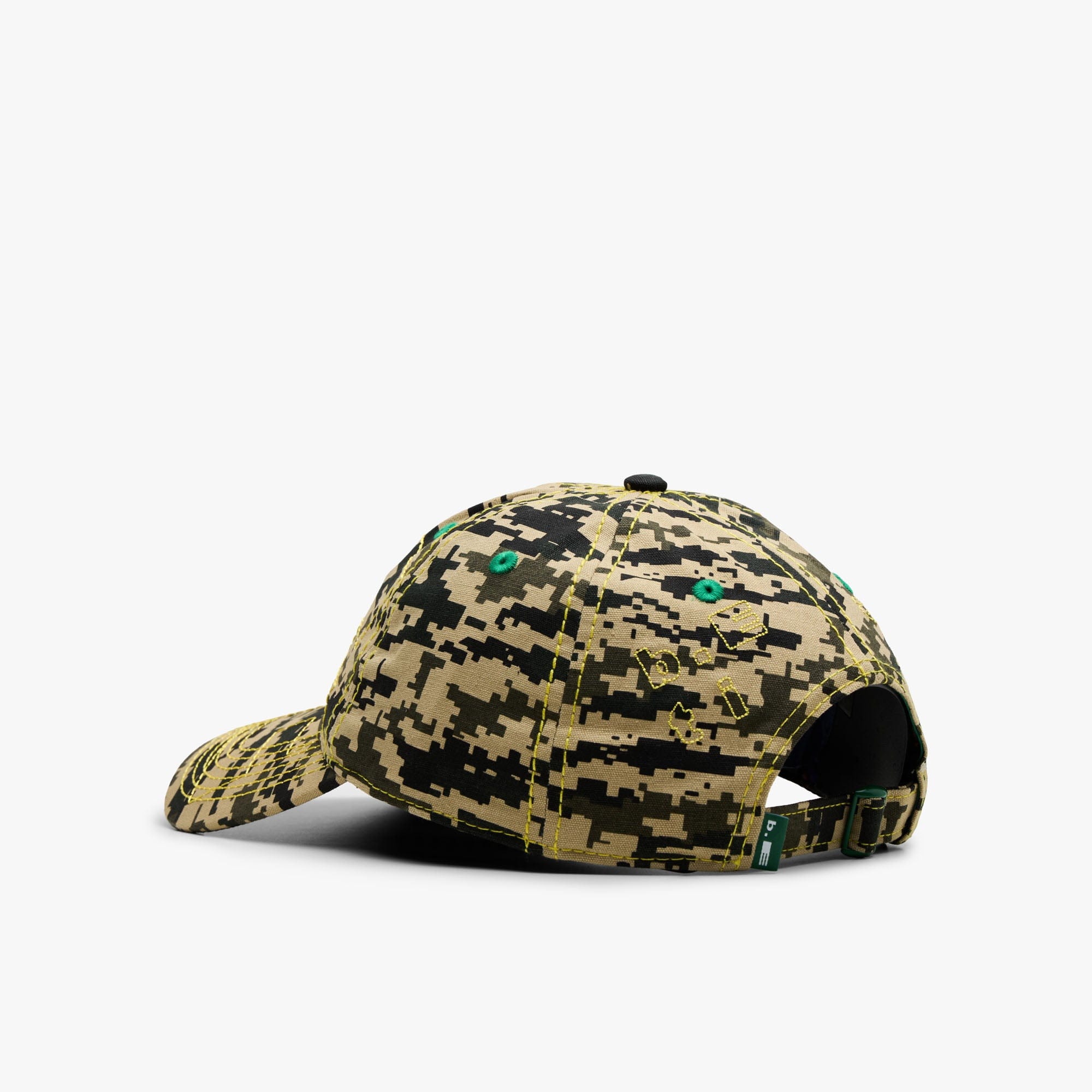 B.eautiful Vapor 6 Panel Hat Mojave Digicamo / Yellow