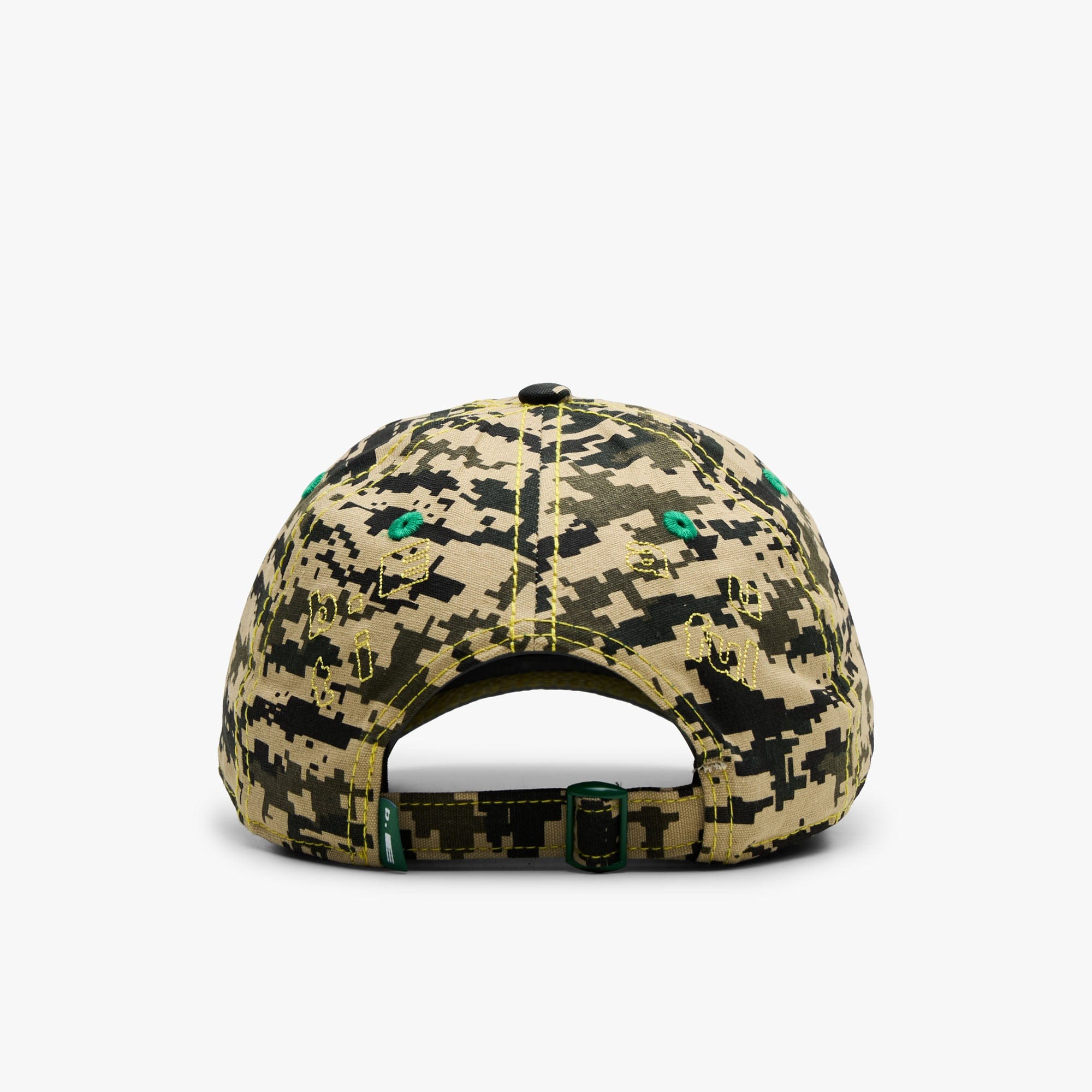 B.eautiful Vapor 6 Panel Hat Mojave Digicamo / Yellow