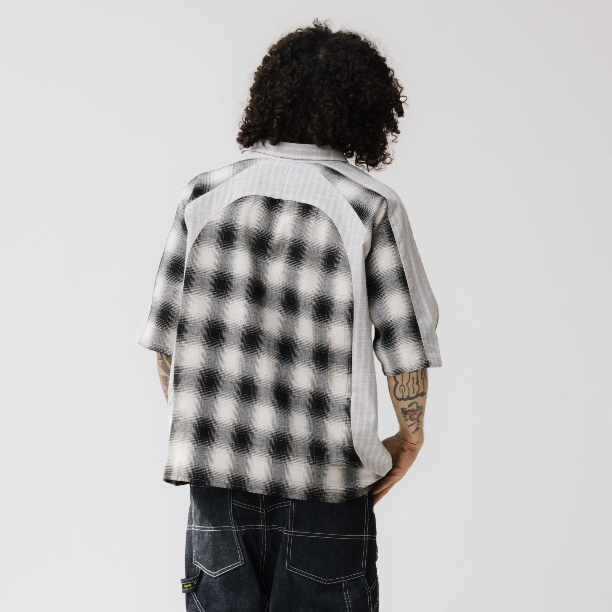 Brigade Mens Velodrome Short Sleeve Button Down Shirt
