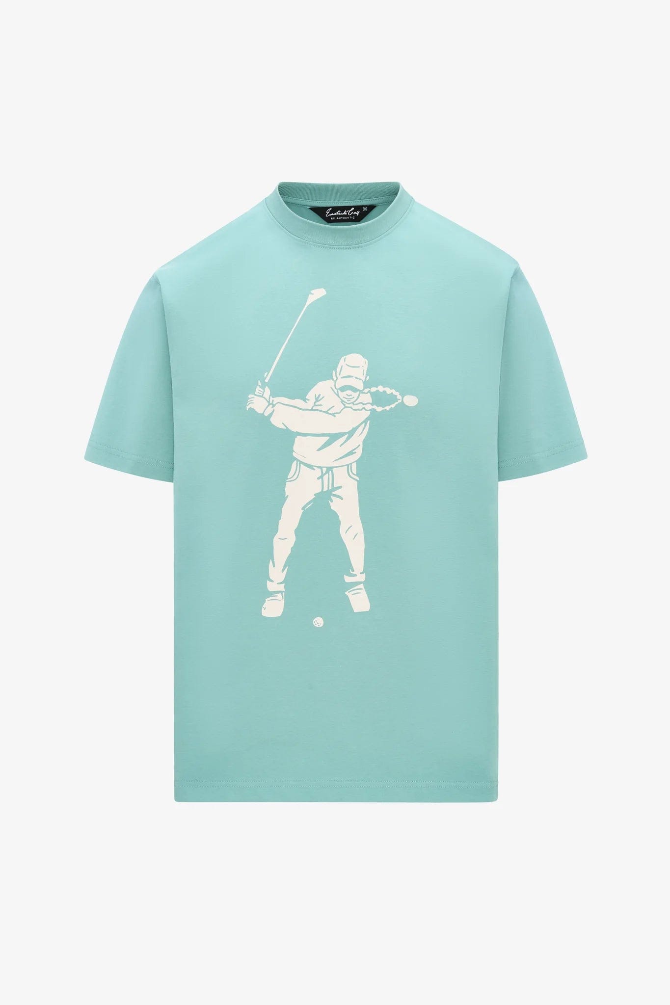 Eastside Golf Vintage Double Sided Swingman T-Shirt Mineral Green