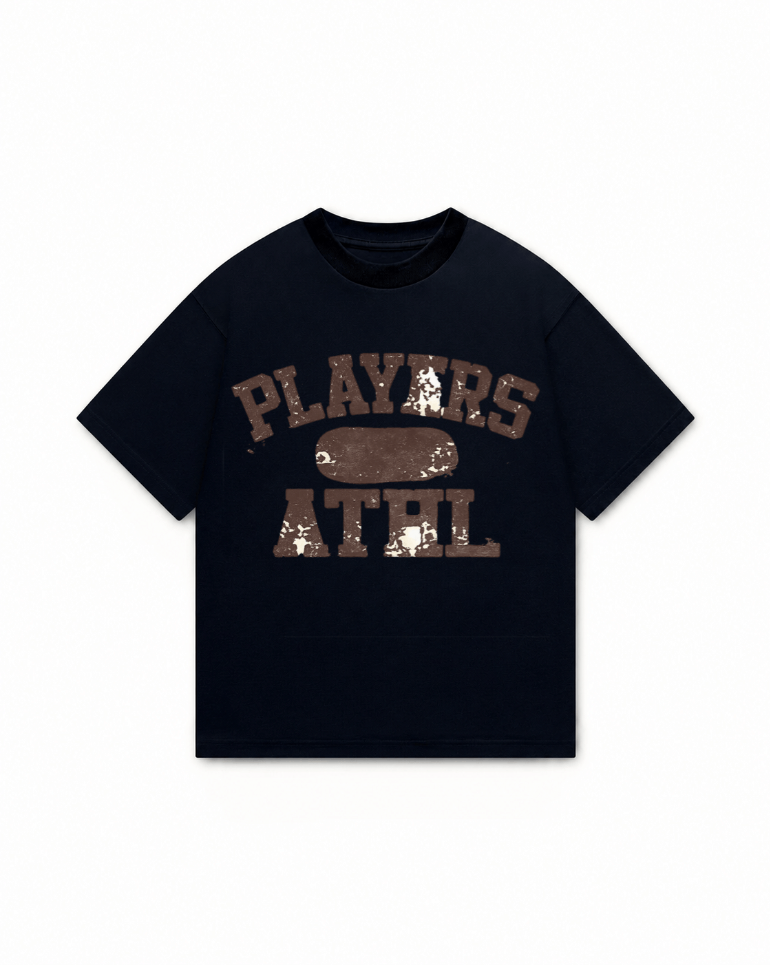 Players ONLY ATHLETIC BLACK T-Shirt