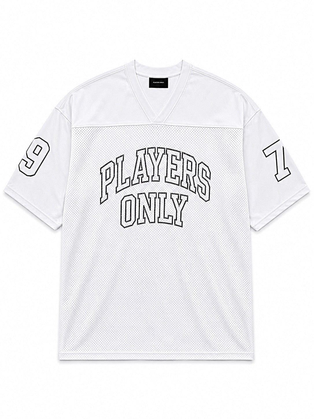 Players ONLY WHITE MESH JERSEY