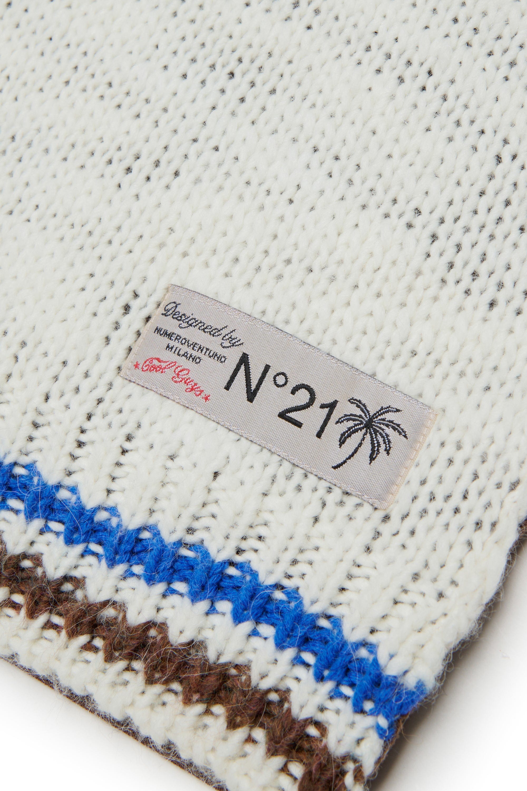 N21 GILET JACQUARD