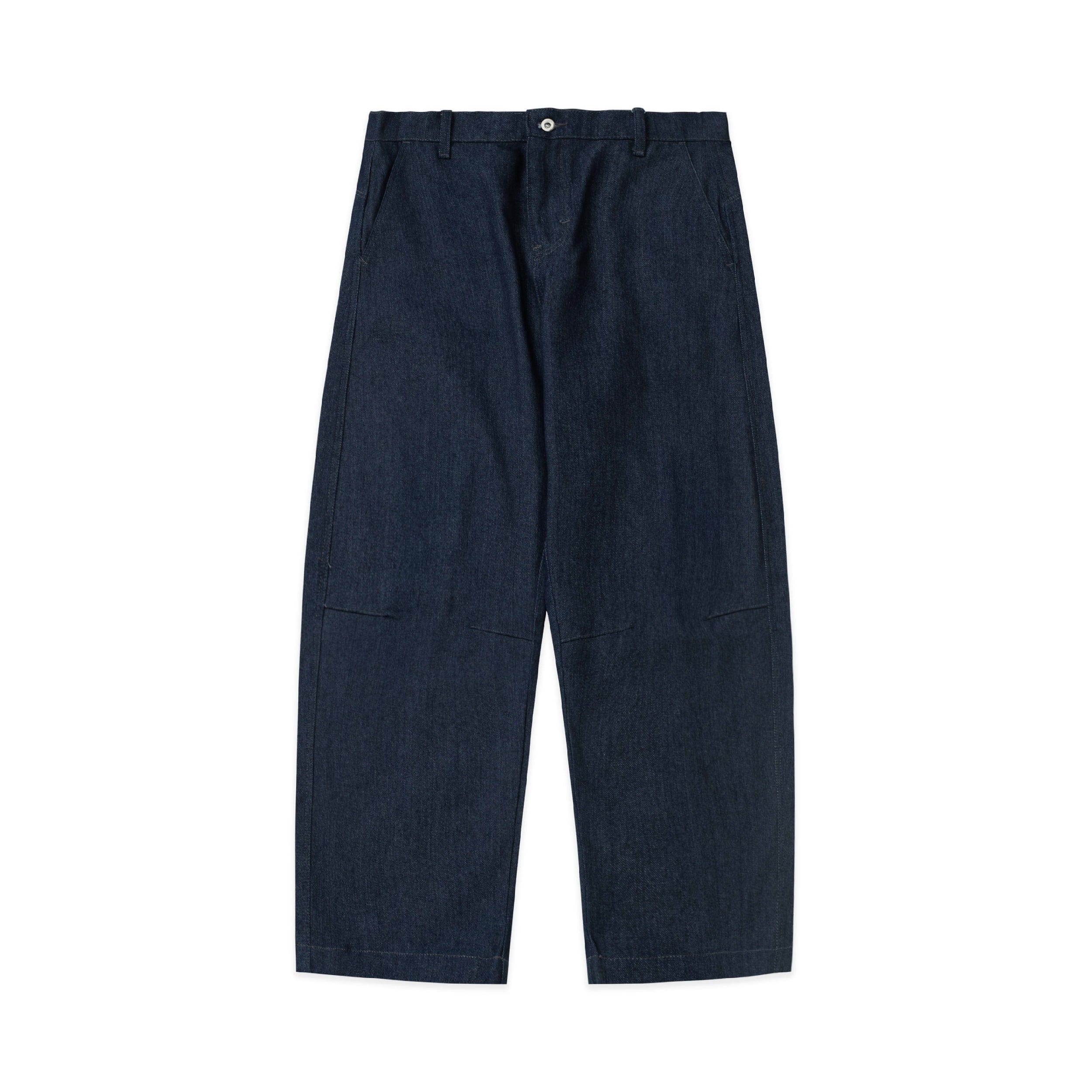Nature of Mind Denim Barrel Pants - Blue