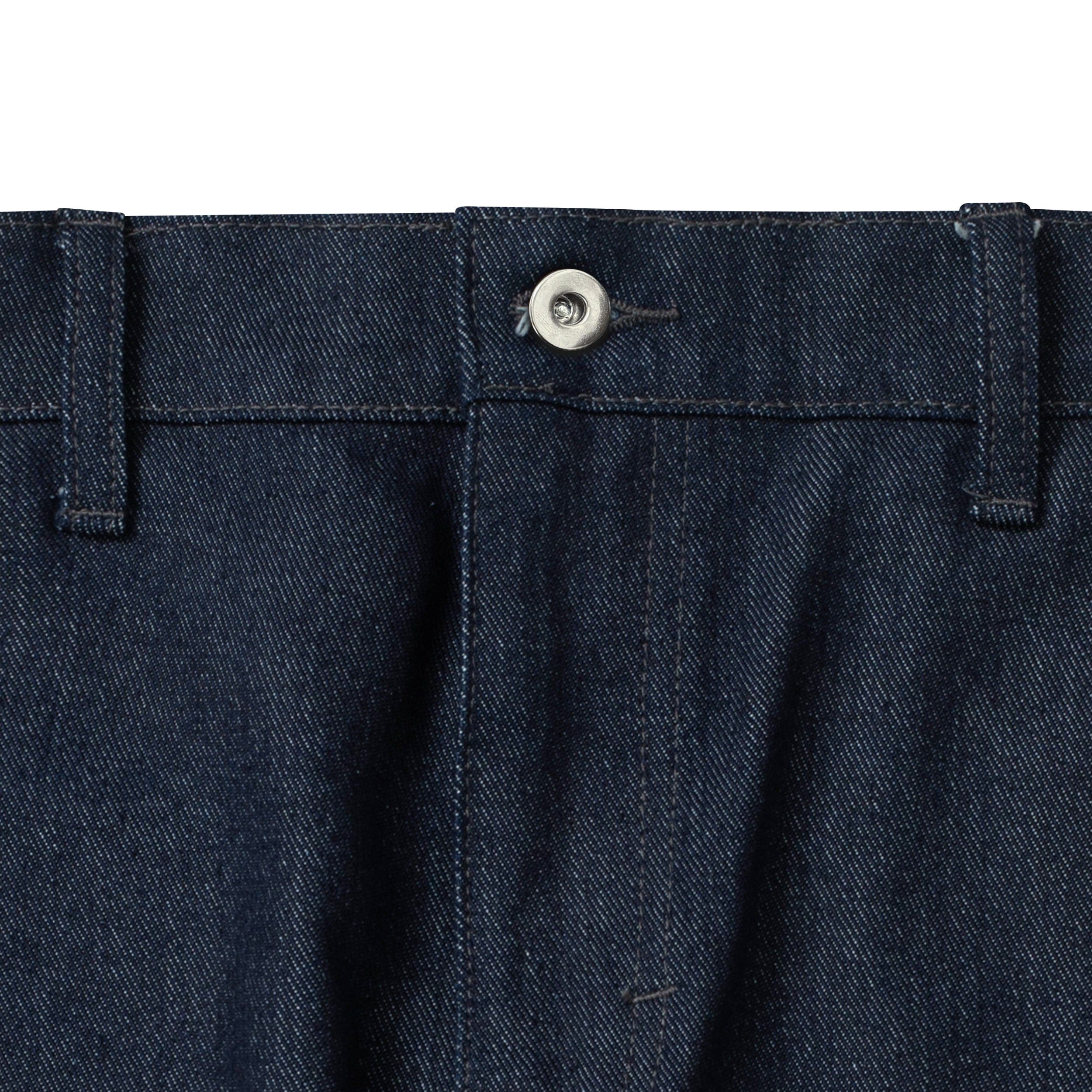 Nature of Mind Denim Barrel Pants - Blue