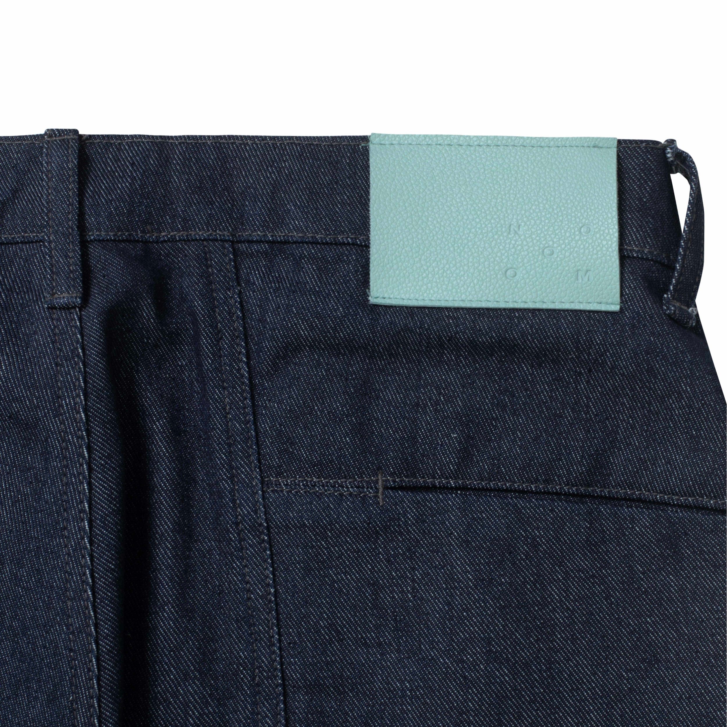 Nature of Mind Denim Barrel Pants - Blue