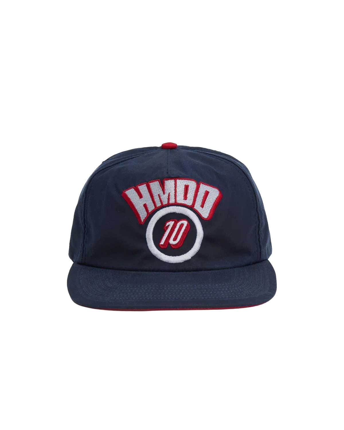 HMDD Orange Waxed Round 10 Hat Navy