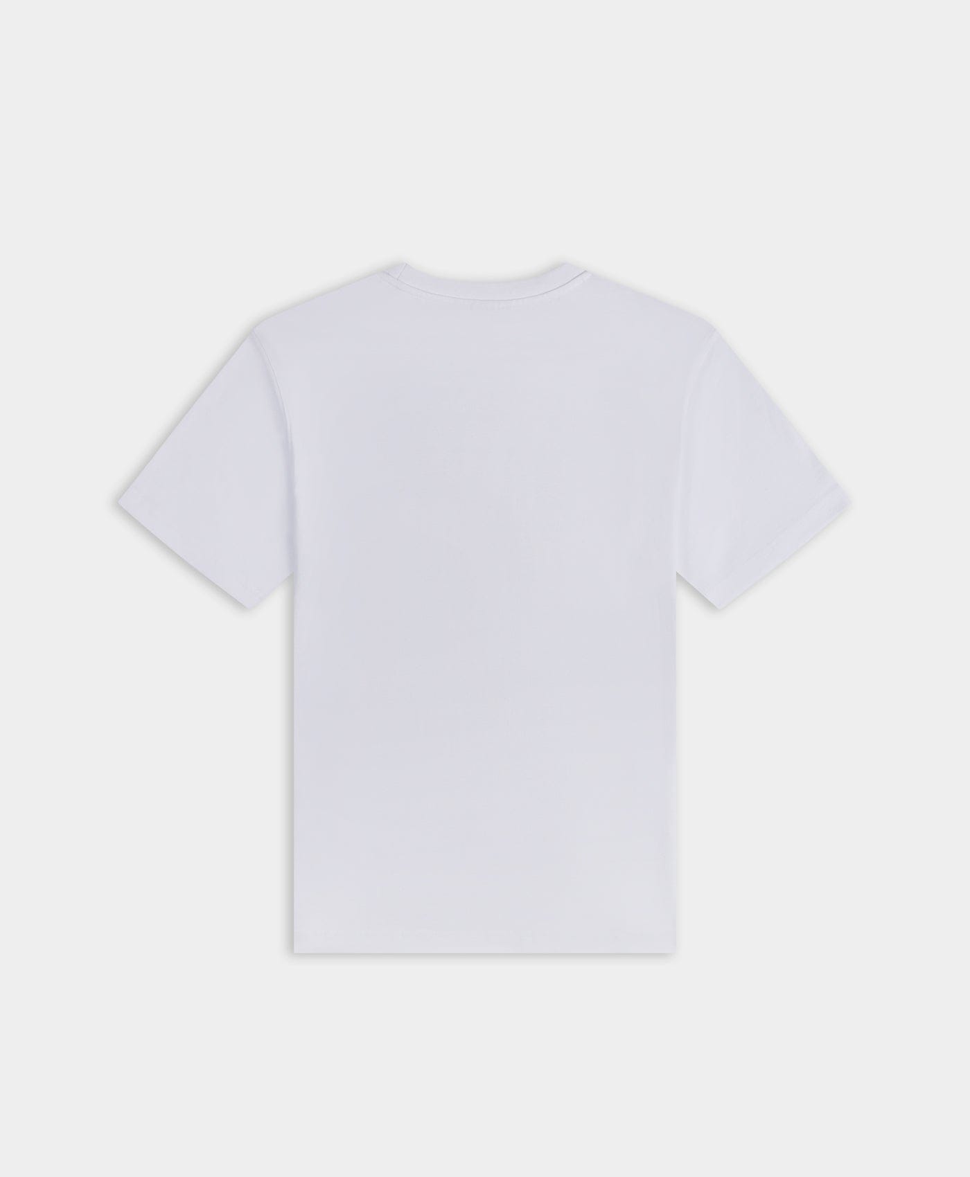 White DP Blocked SS T - Shirt