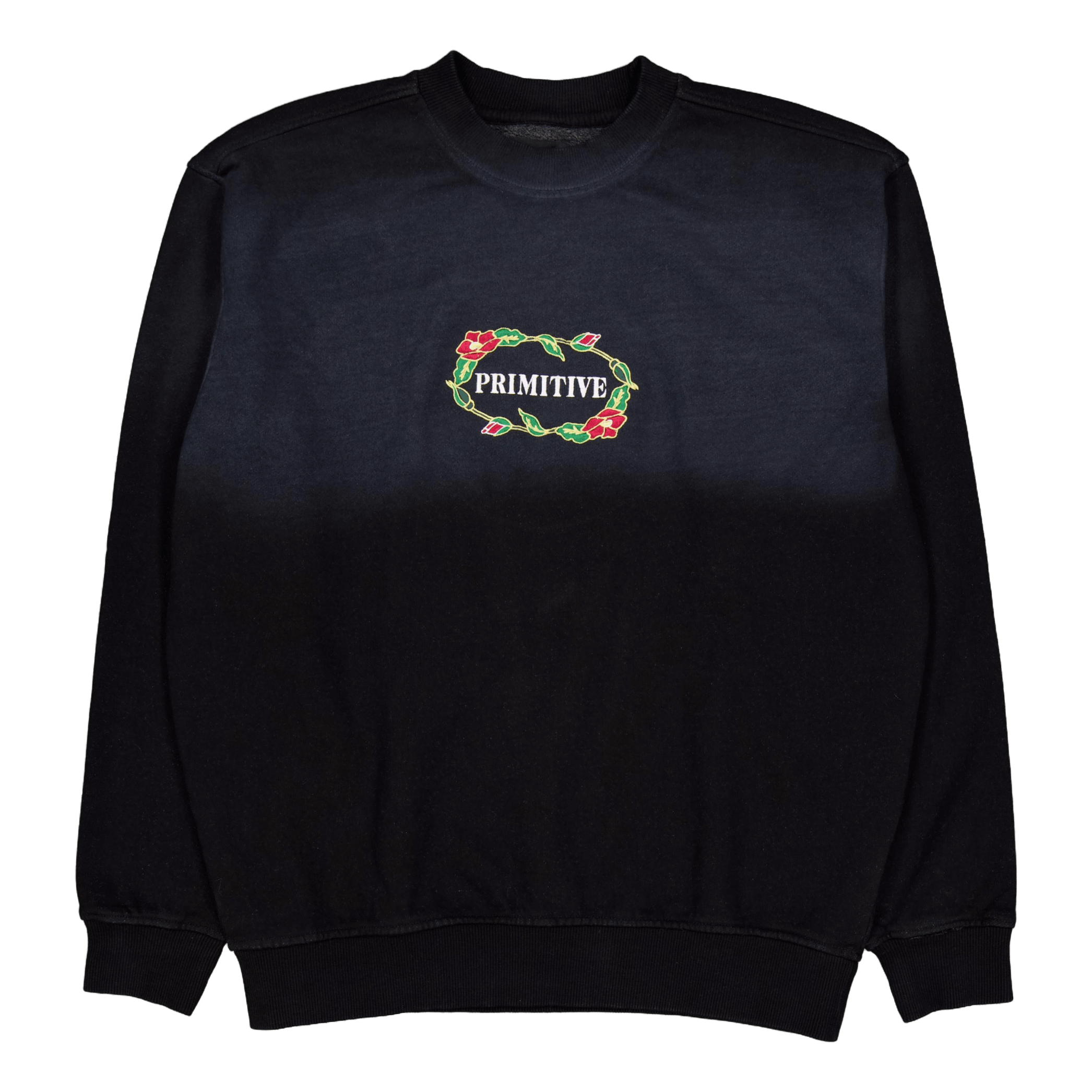 Primitive Skateboarding Marquee Hw Crewneck Black