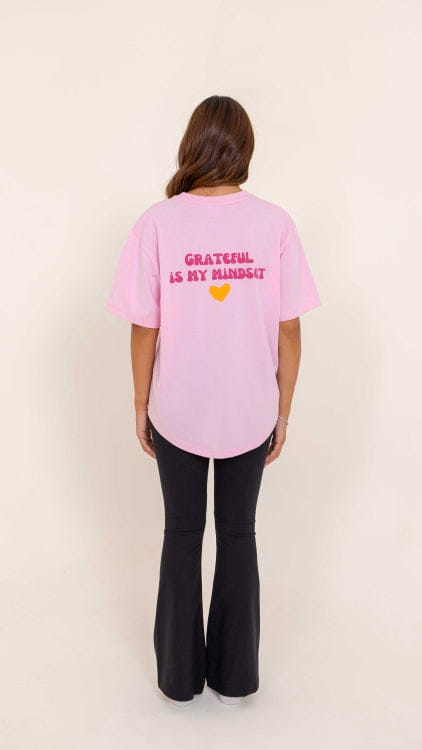 SELF LOVE GRATEFUL PINK ADULTS T - SHIRT (قميص)