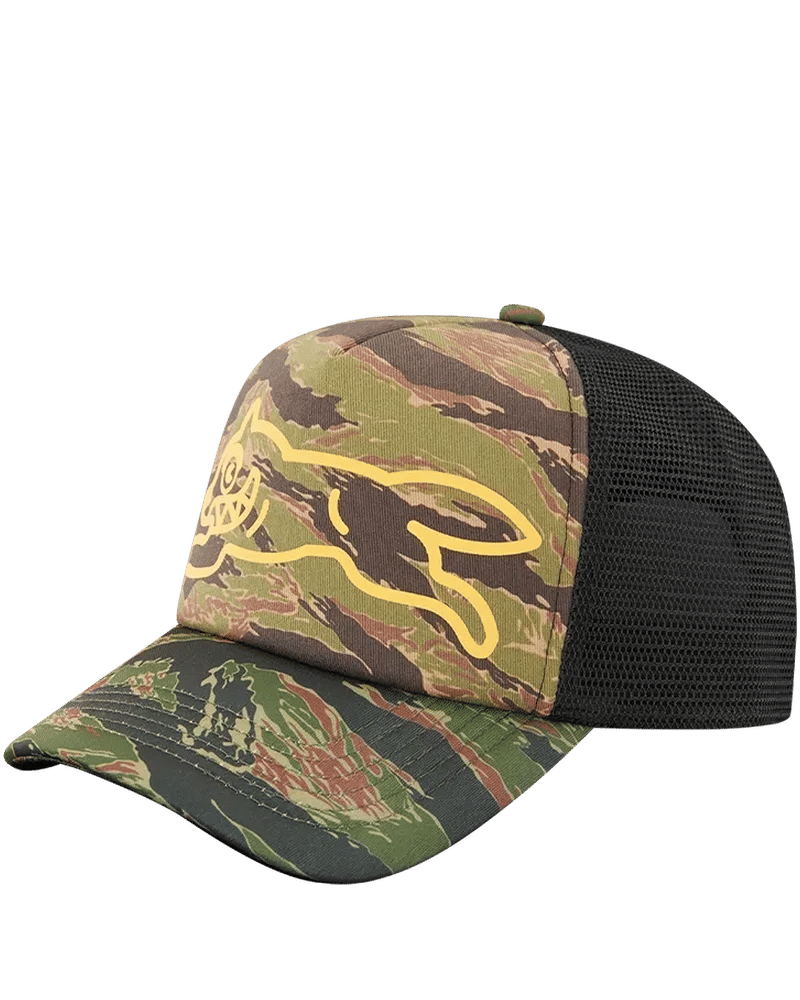 Ice Cream Tiger Stripe Trucker Cap
