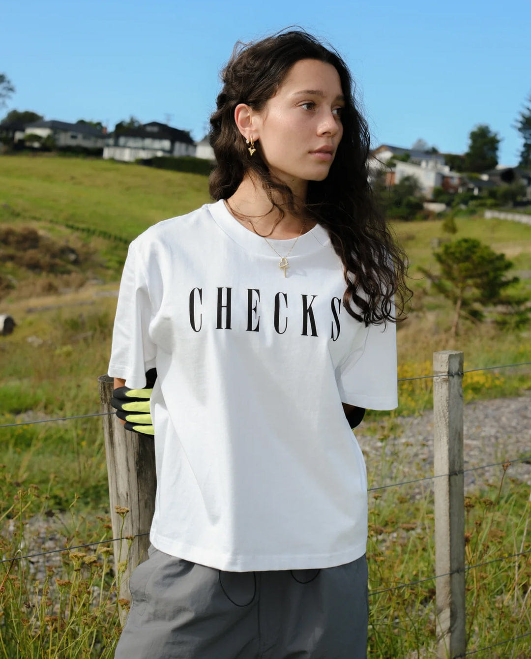 Checks Downtown - Dptmnt T - Shirt - White