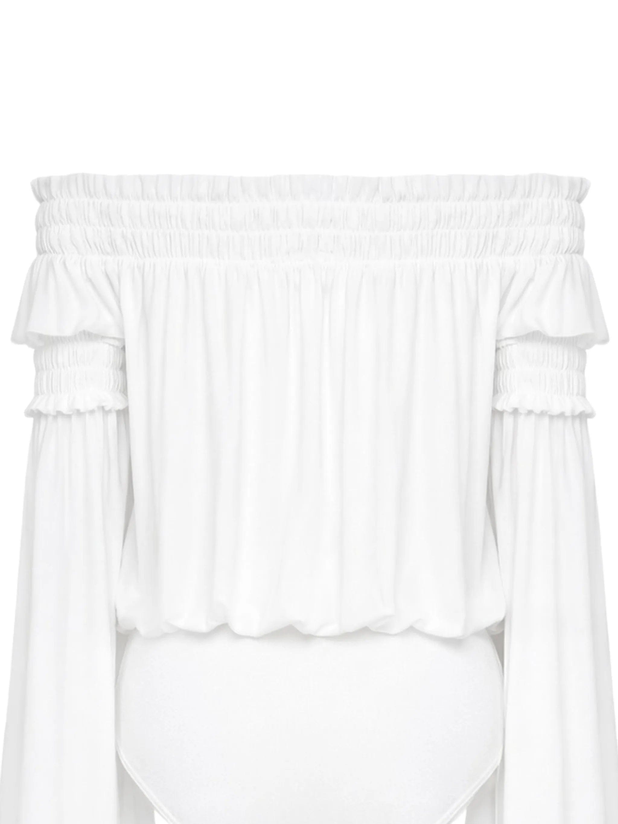 Norma Kamali handkerchief - sleeve bodysuit