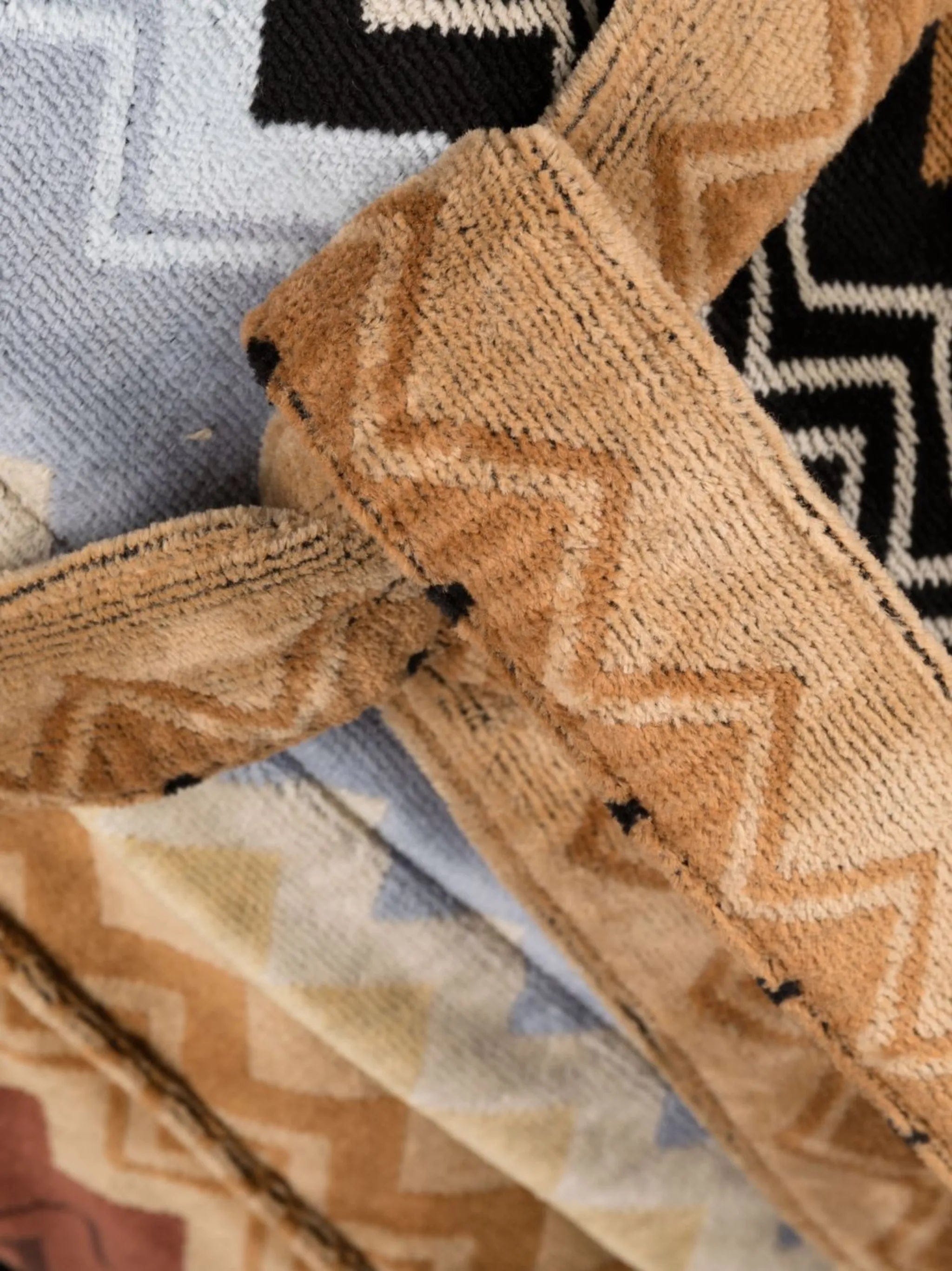 Missoni Home Giacomo belted hooded bathrobe