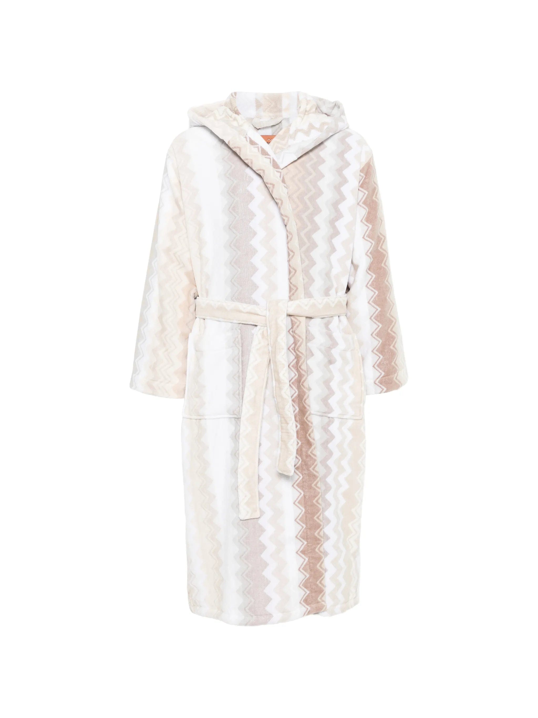 Missoni Home zigzag - pattern dressing gown