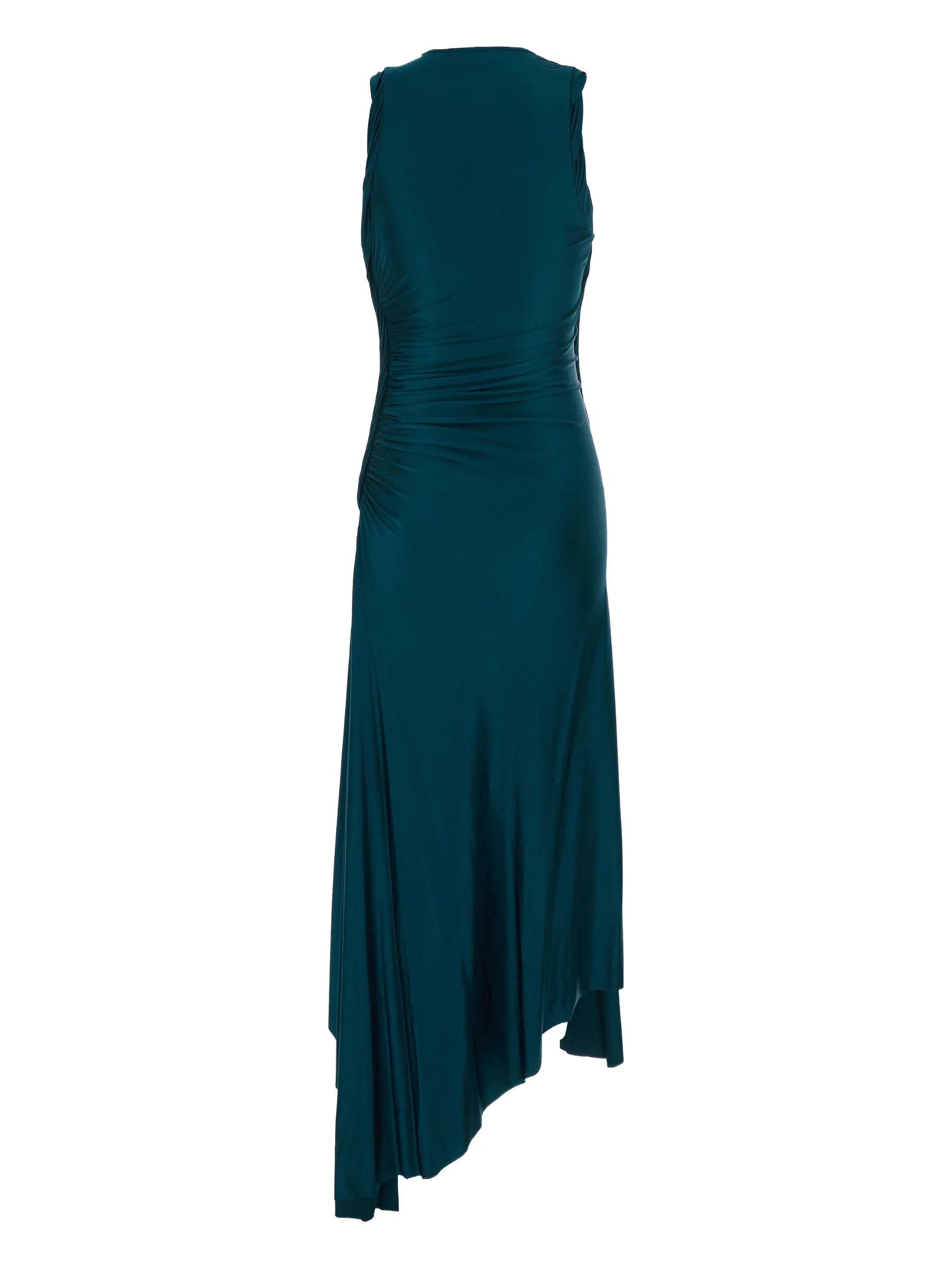 Victoria Beckham draped sleeveless maxi dress