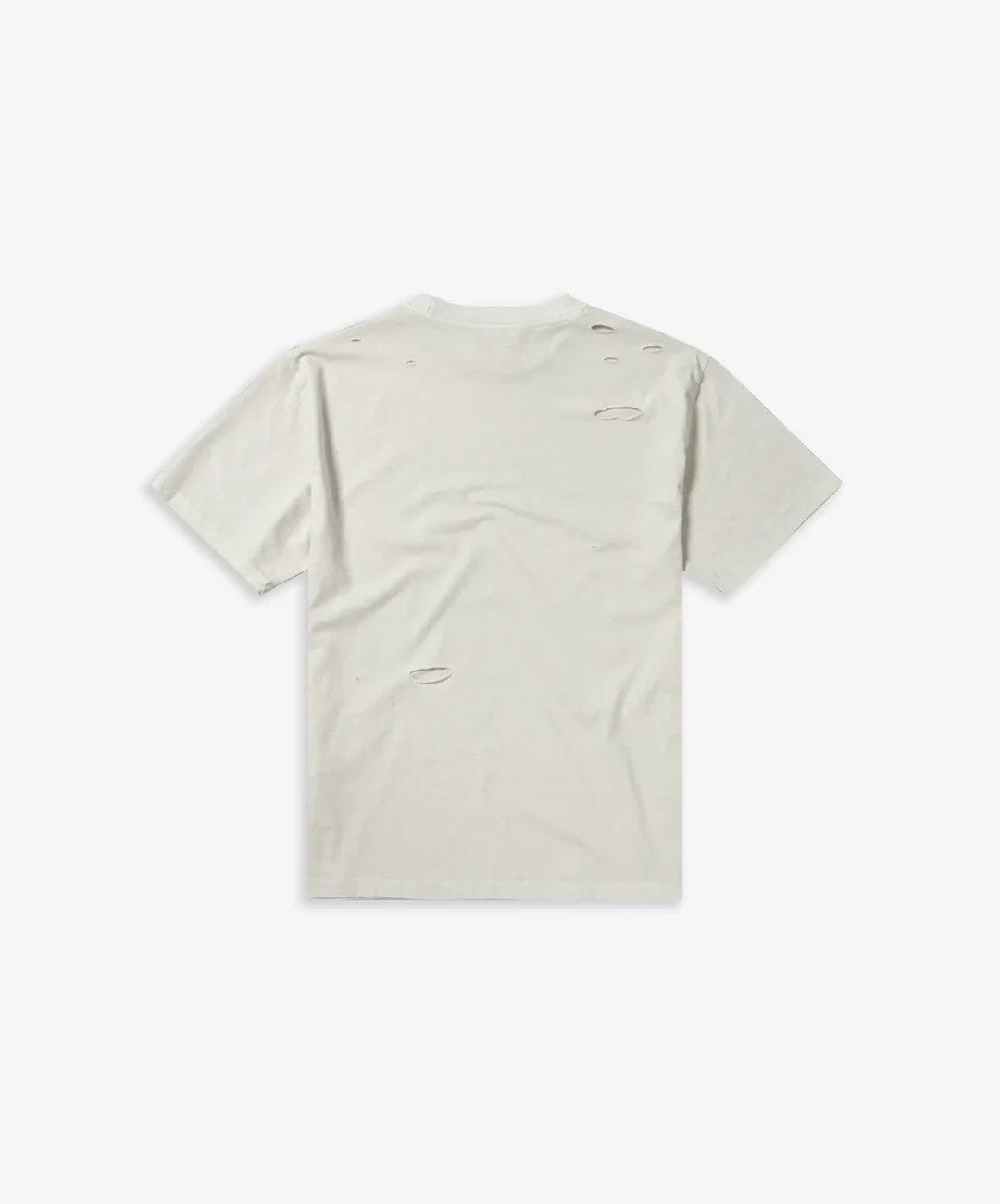 Aries | DESTROYED SORORITEE SS T-Shirt { OFF WHITE