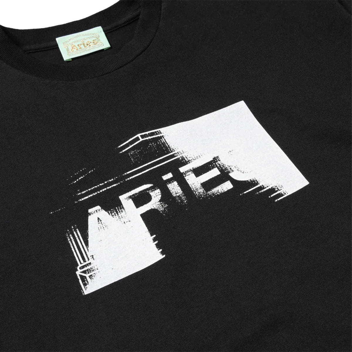 ARIES SCAN TEMPLE T-Shirt BLACK