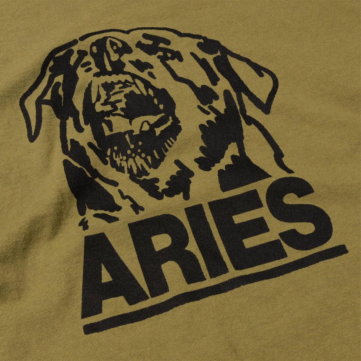 ARIES ROTTWEILER T-Shirt OLIVE
