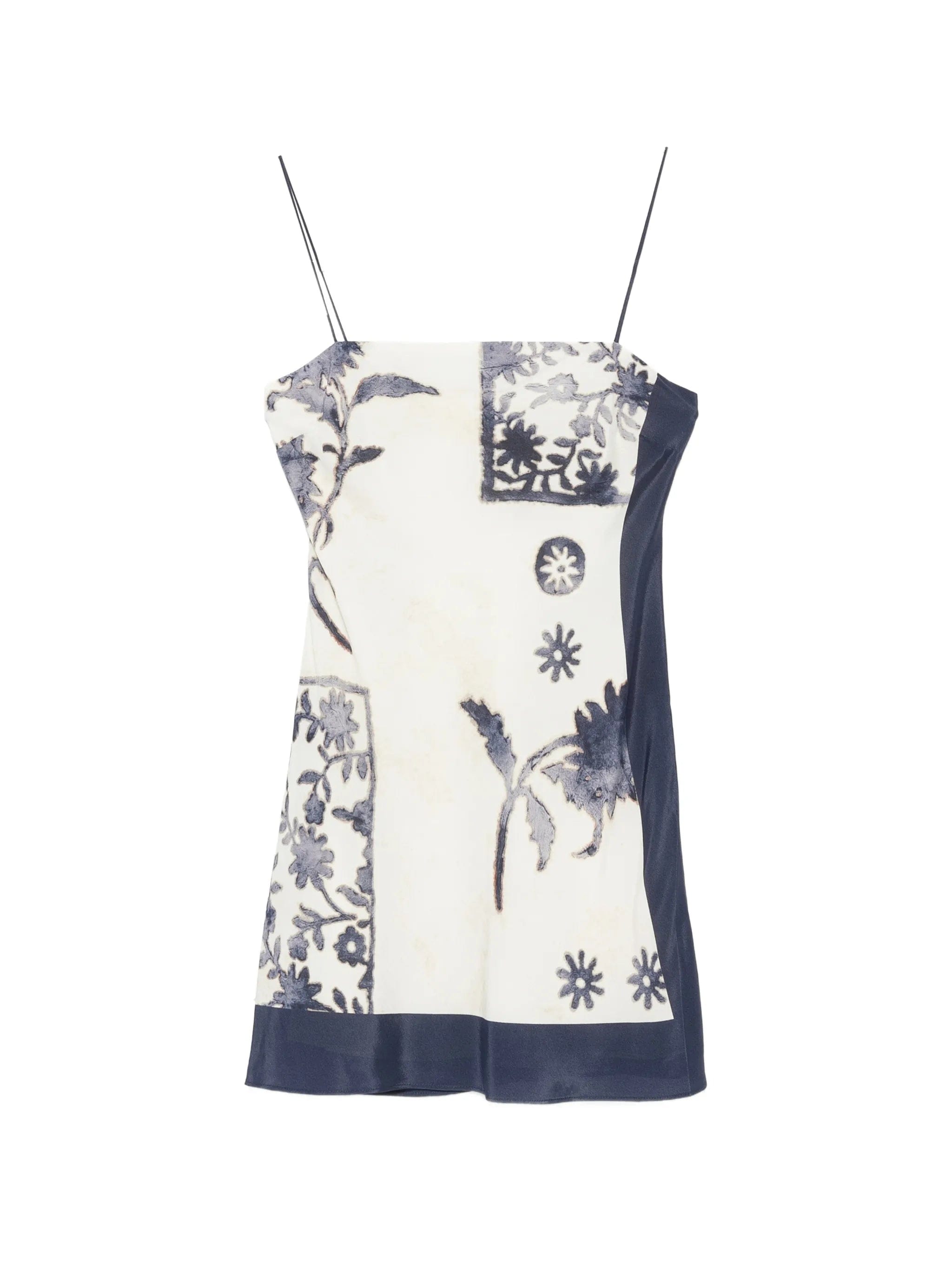 SIR. Philipa Slip floral - print spaghetti - strap mini dress