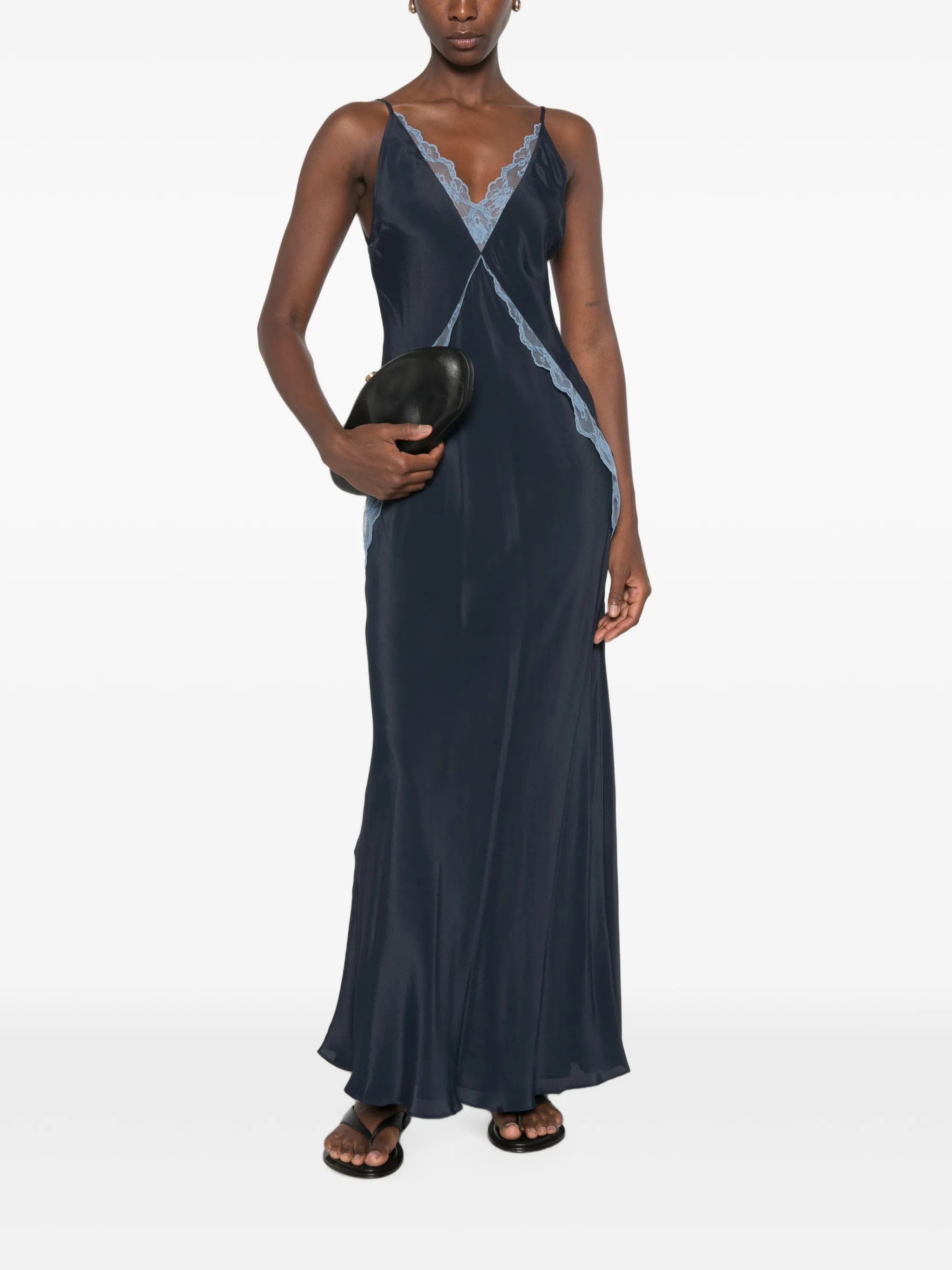 SIR. Elsie lace - trim maxi dress