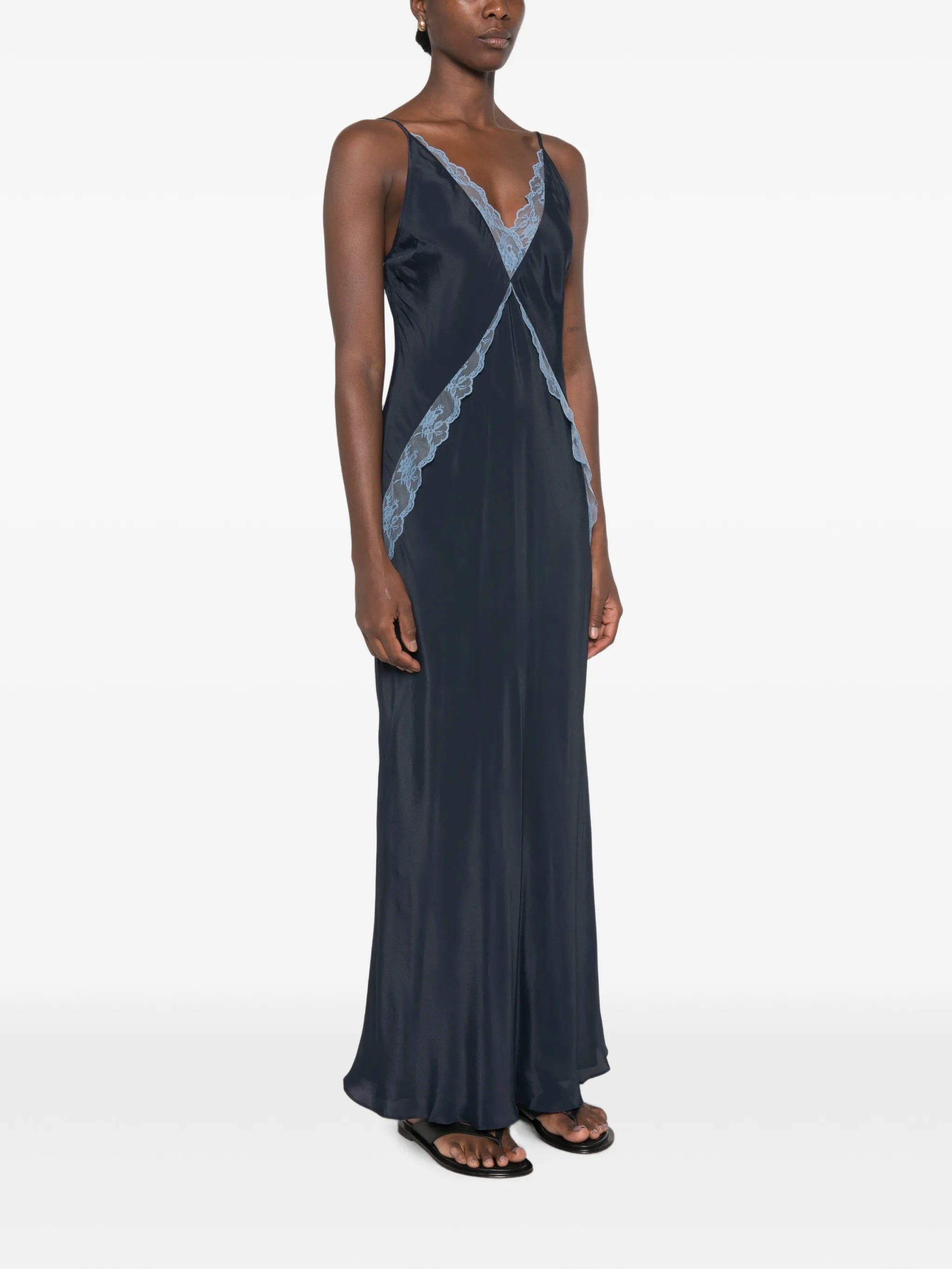 SIR. Elsie lace - trim maxi dress