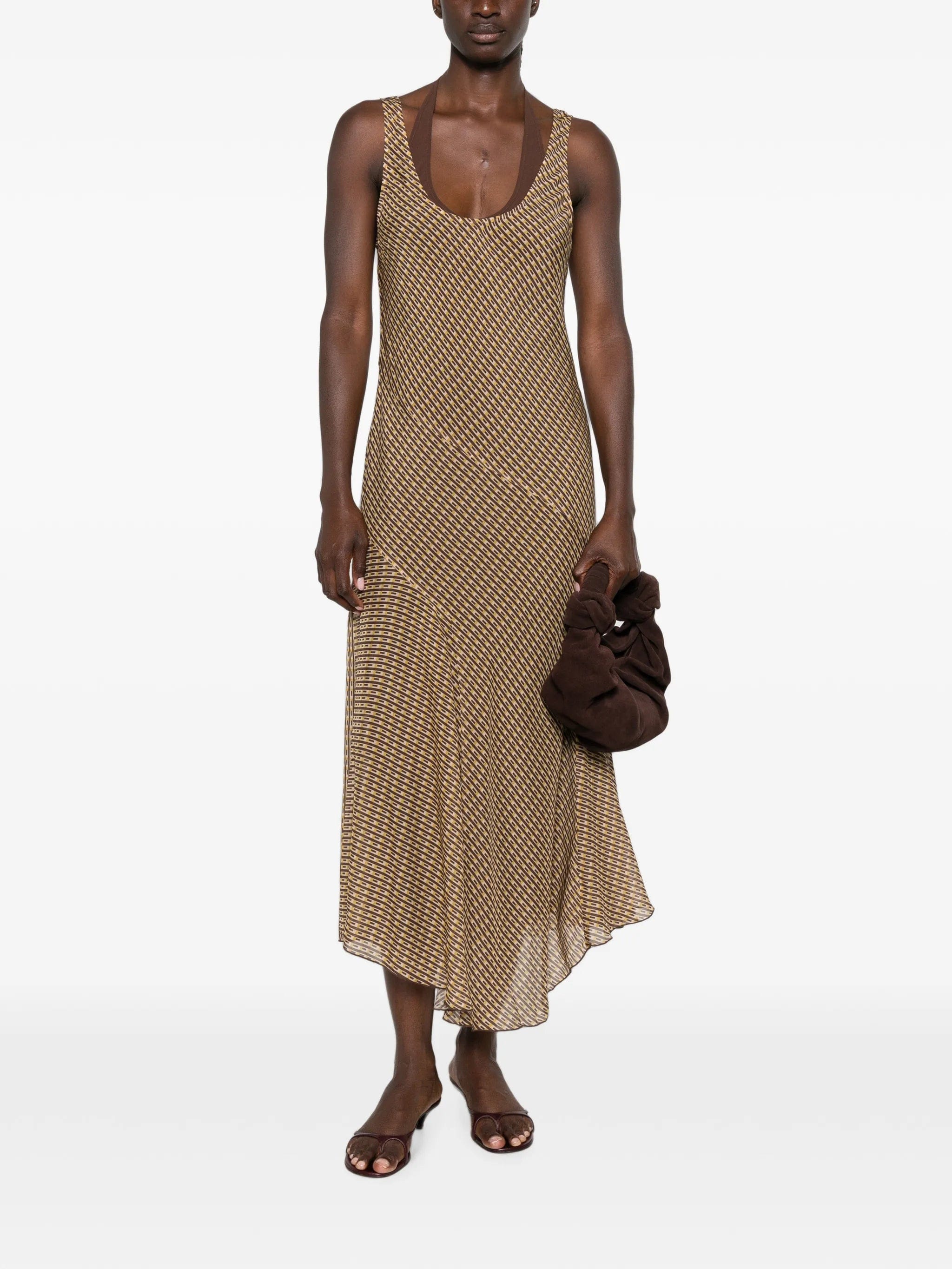 SIR. Cooper layered midi dress