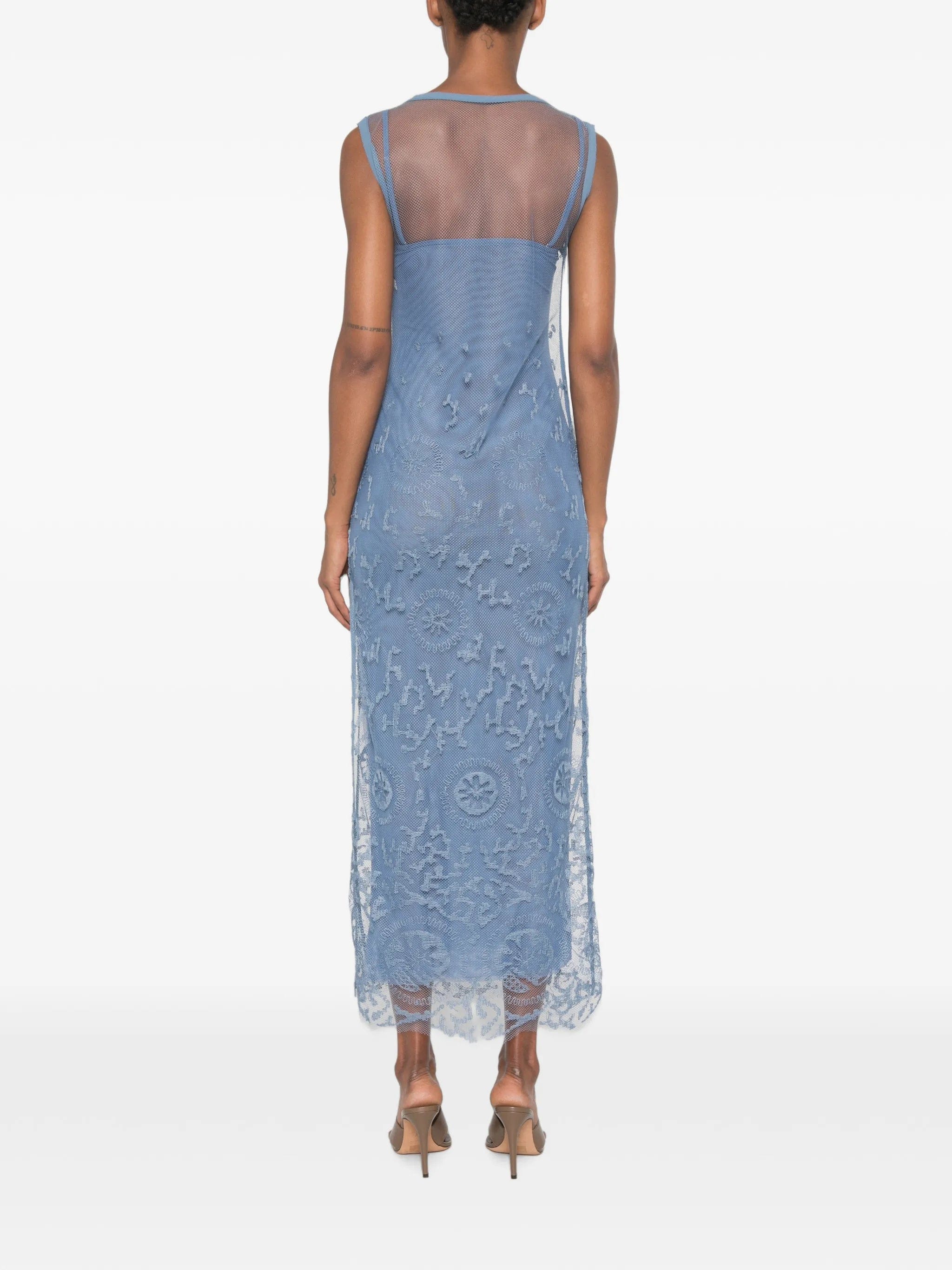 SIR. Lefi lace - overlay sleeveless maxi dress