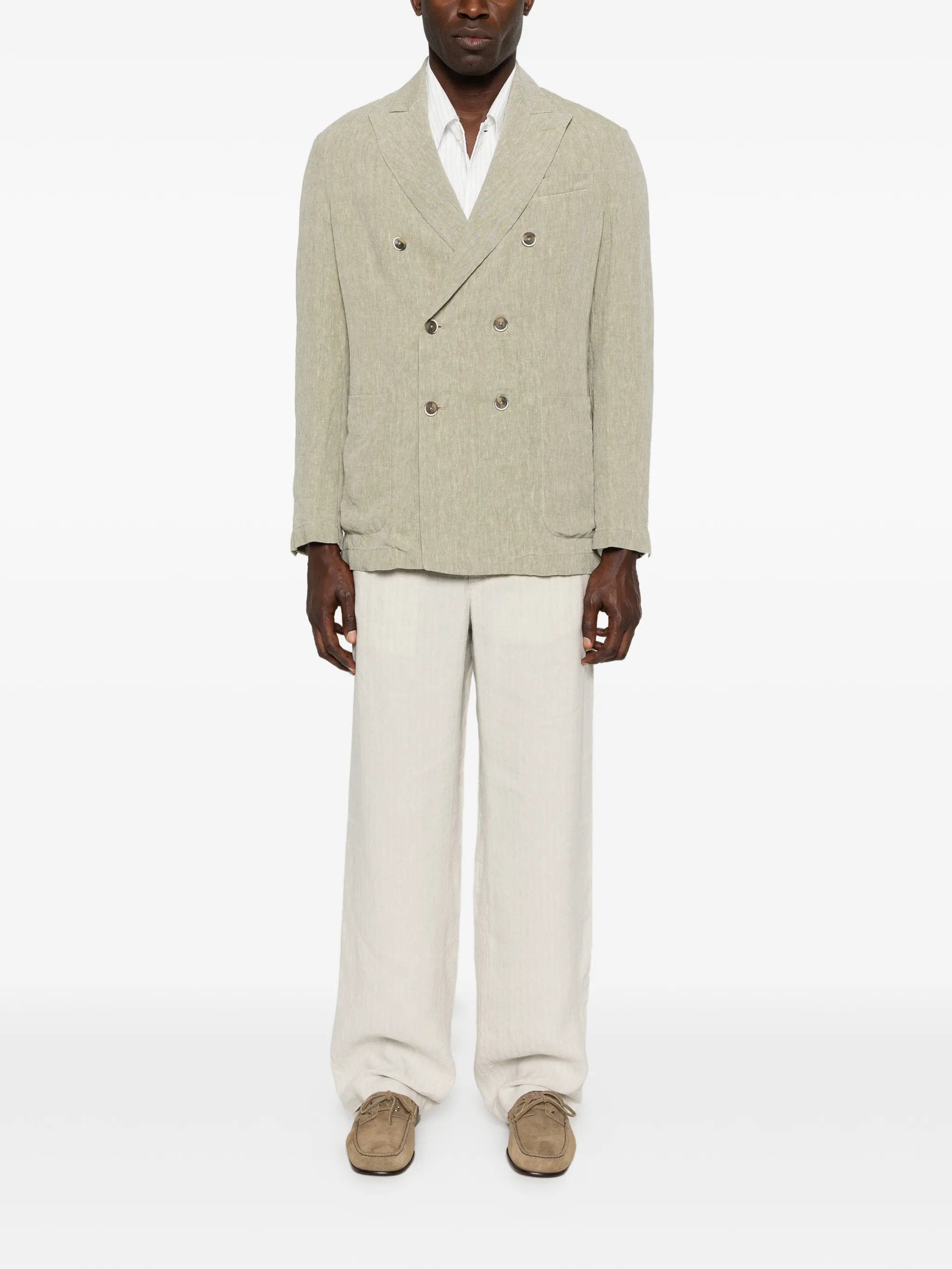 Barena double - breasted blazer