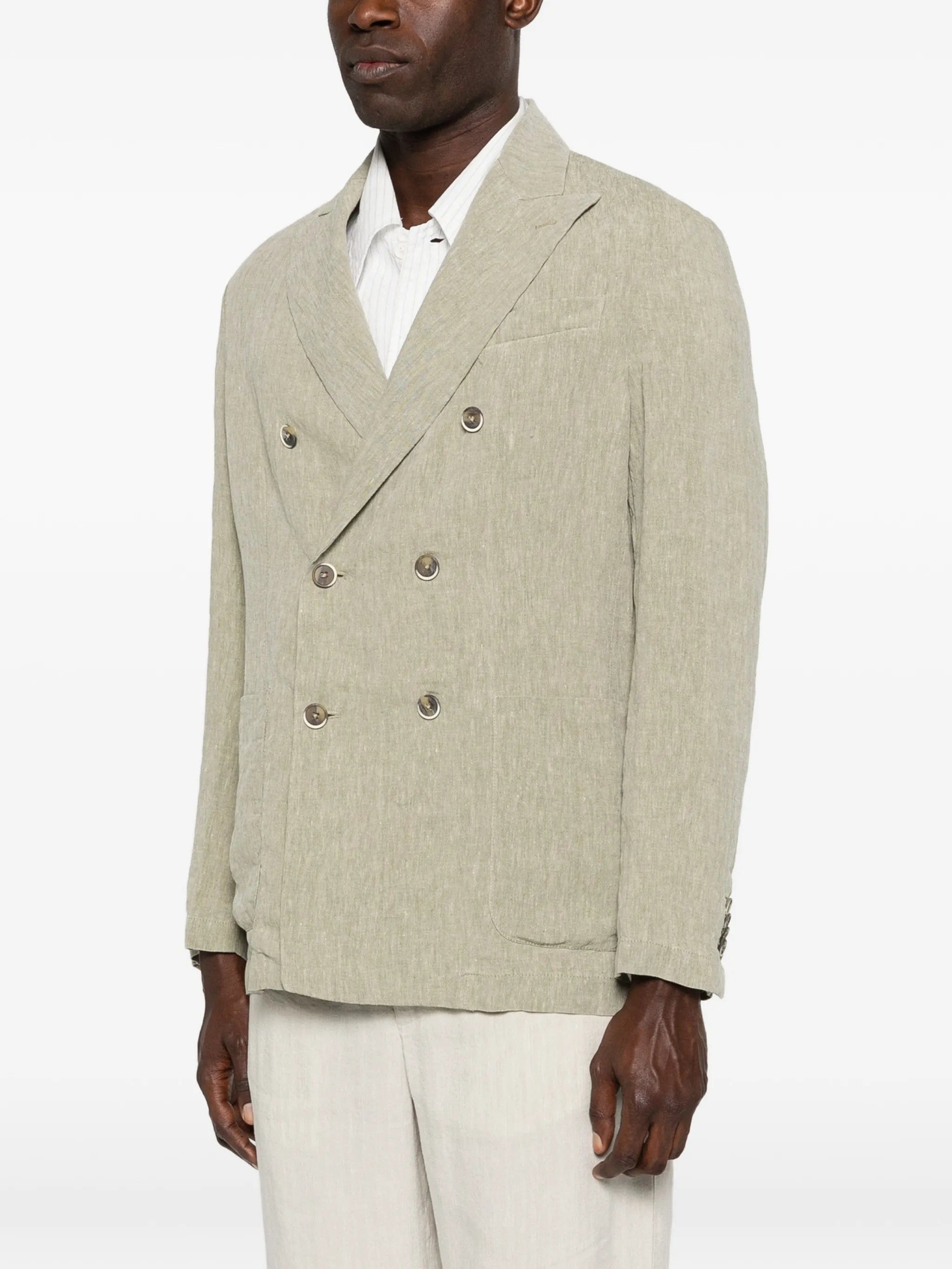 Barena double - breasted blazer