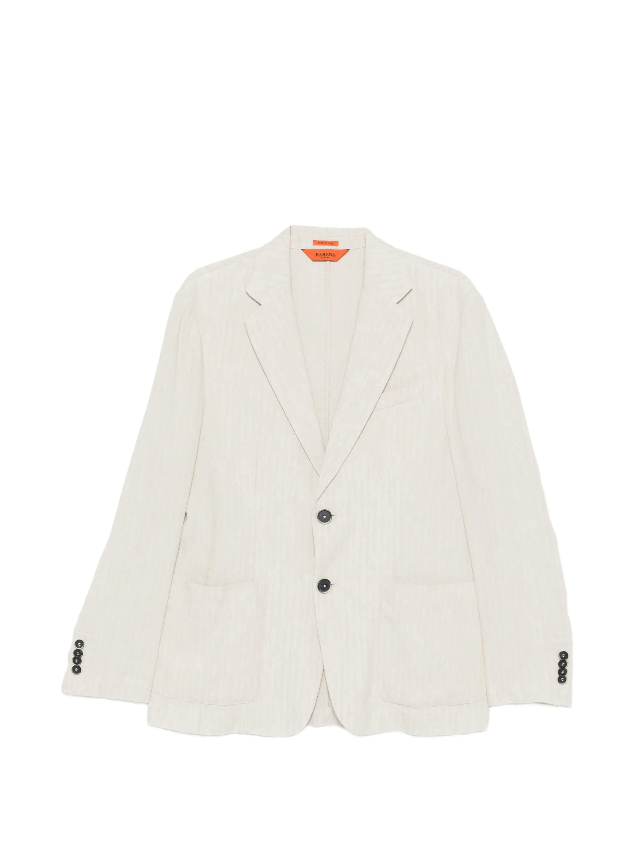 Barena herringbone single - breasted blazer