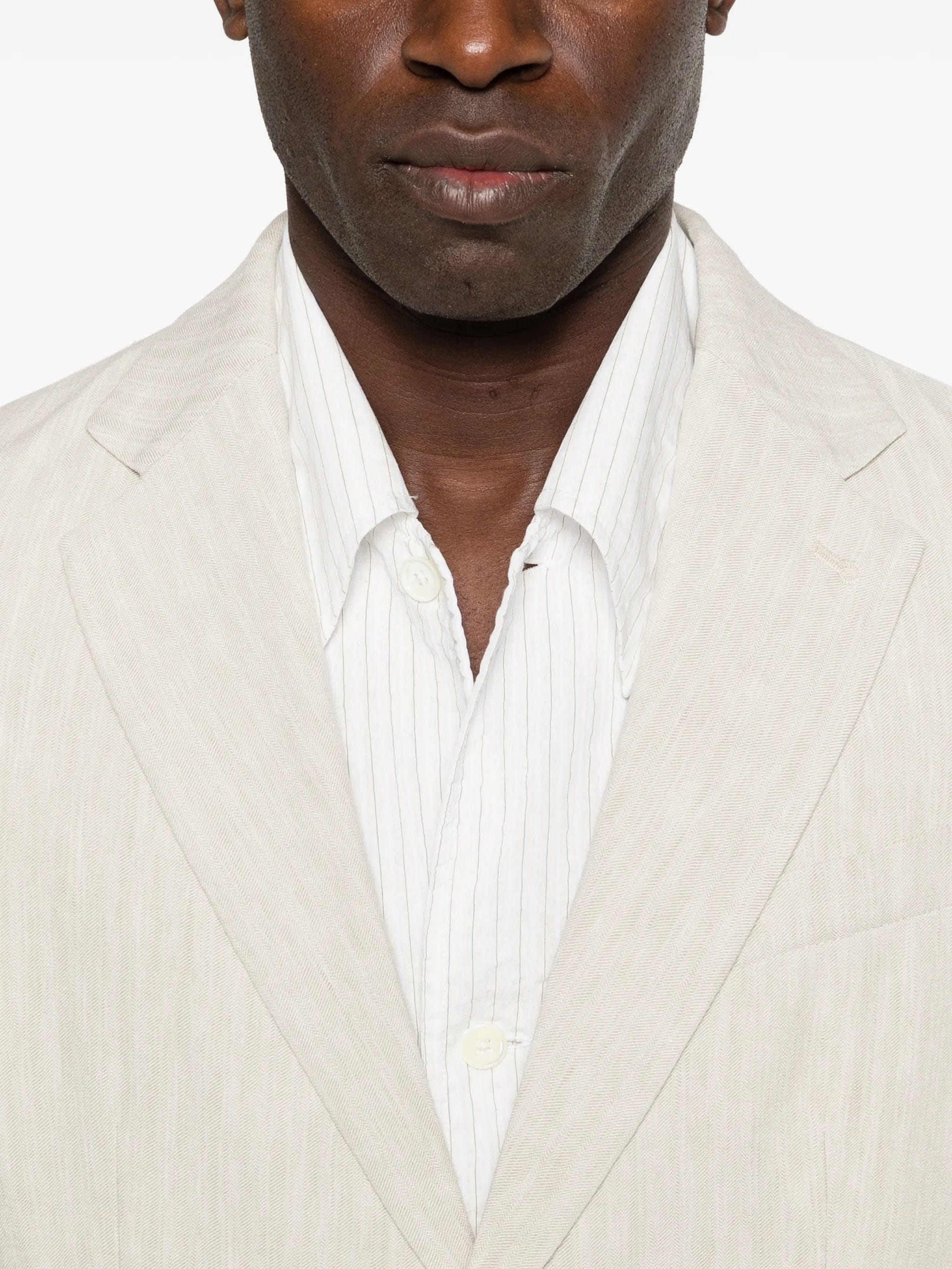 Barena herringbone single - breasted blazer