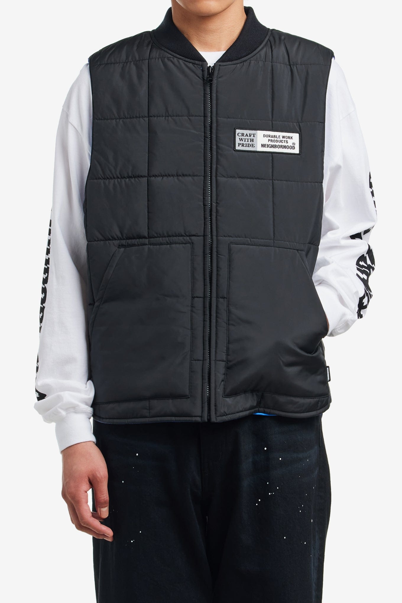 Neighborhood Reversible Padded Vest Price in India | Culture Circle