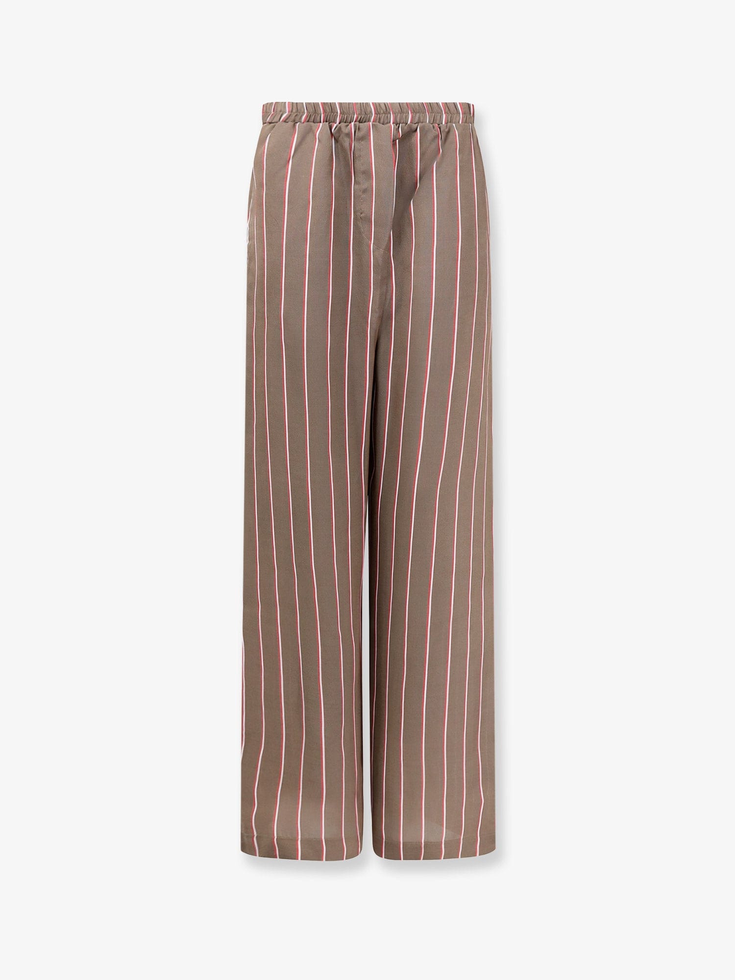 THE Frankie SHOP Viscose and silk blend trousers