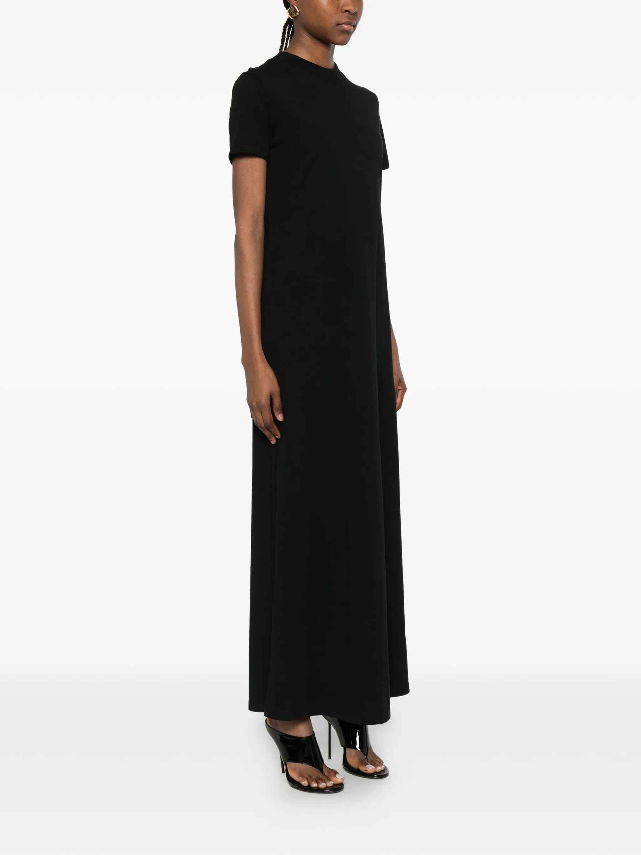 The Frankie Shop Malo shor - sleeves midi dress