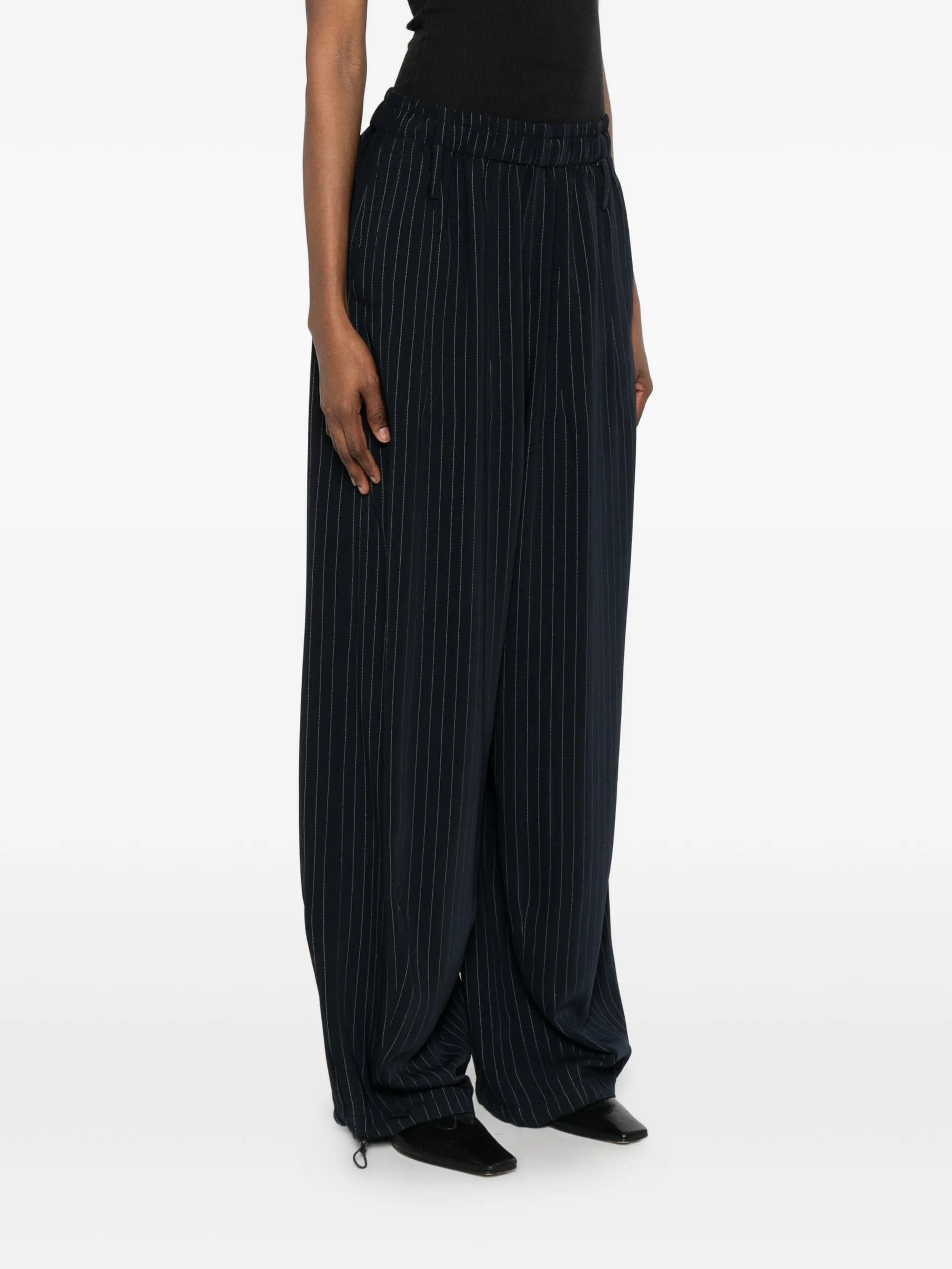 The Frankie Shop Oakdale pinstripe track pants