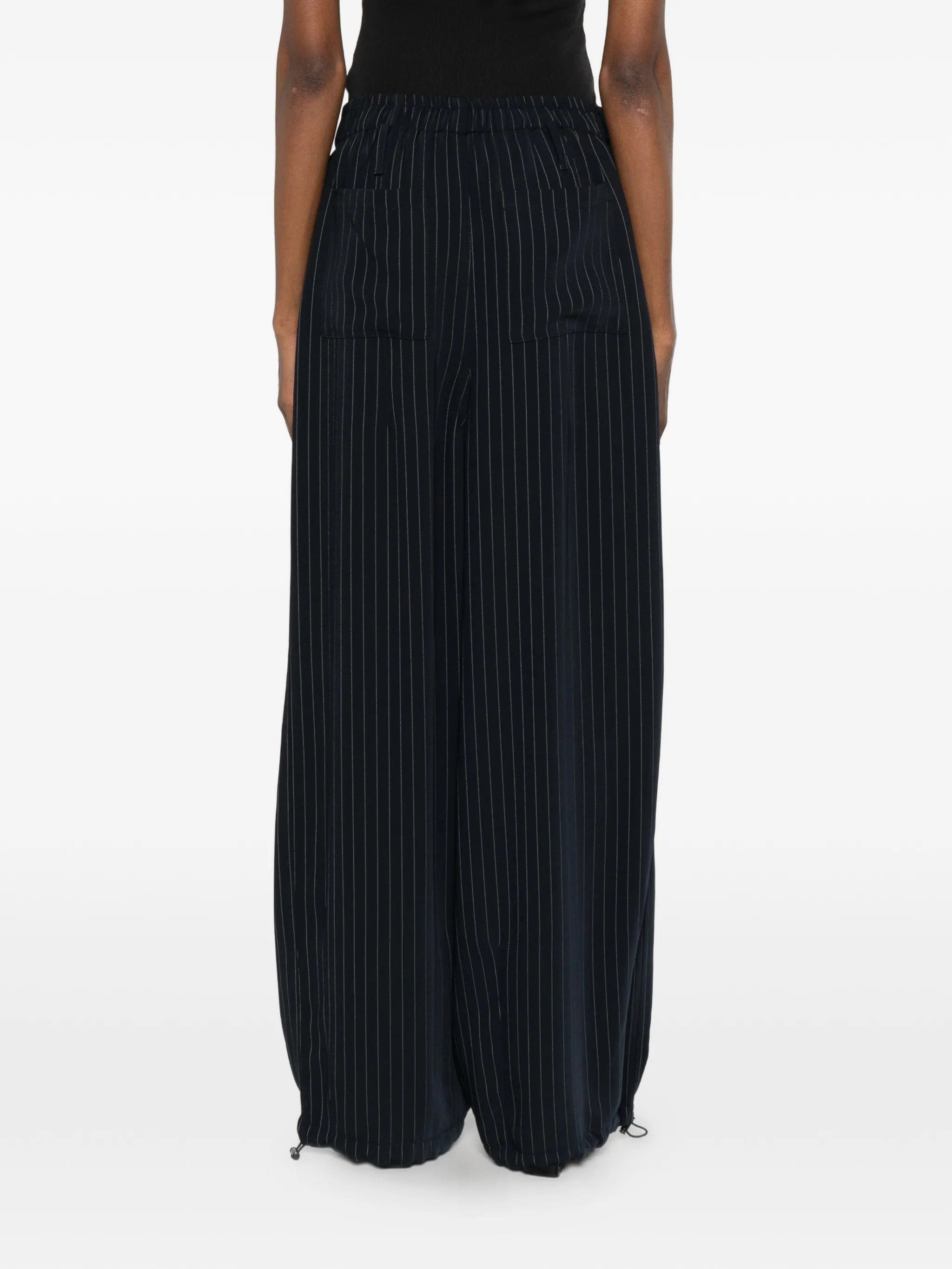 The Frankie Shop Oakdale pinstripe track pants