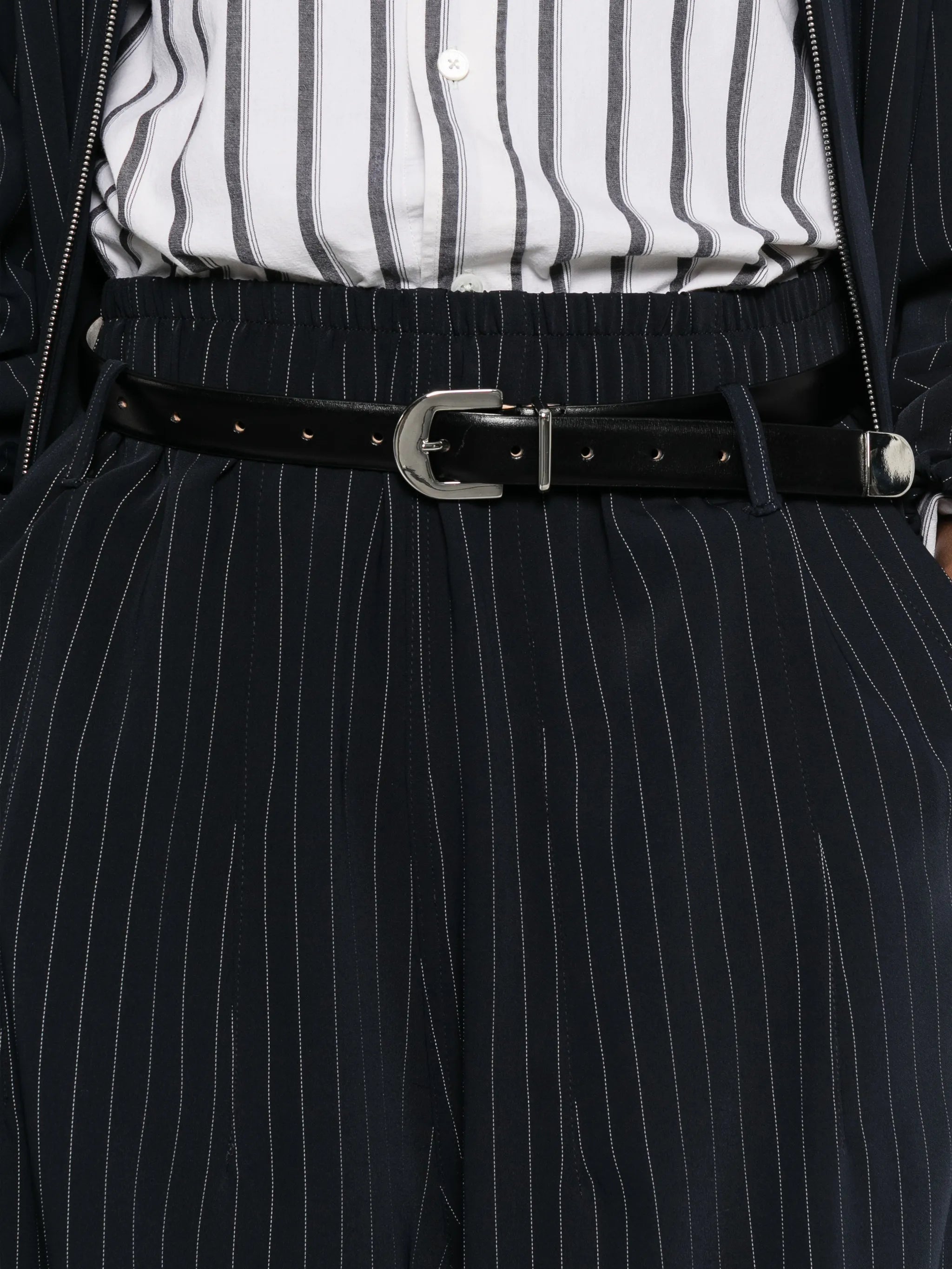 The Frankie Shop Oakdale pinstripe track pants