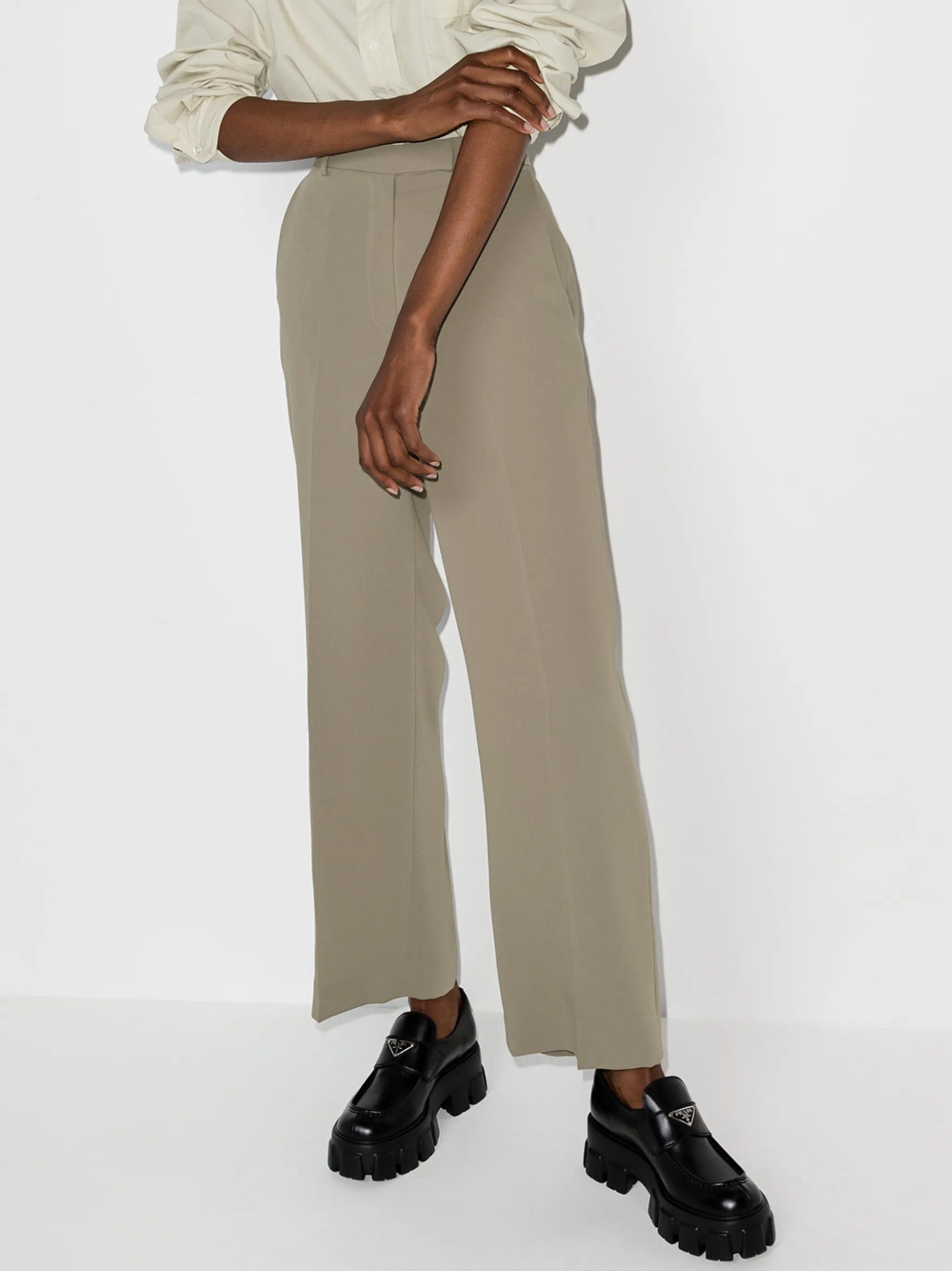 The Frankie Shop Isla wide - leg trousers